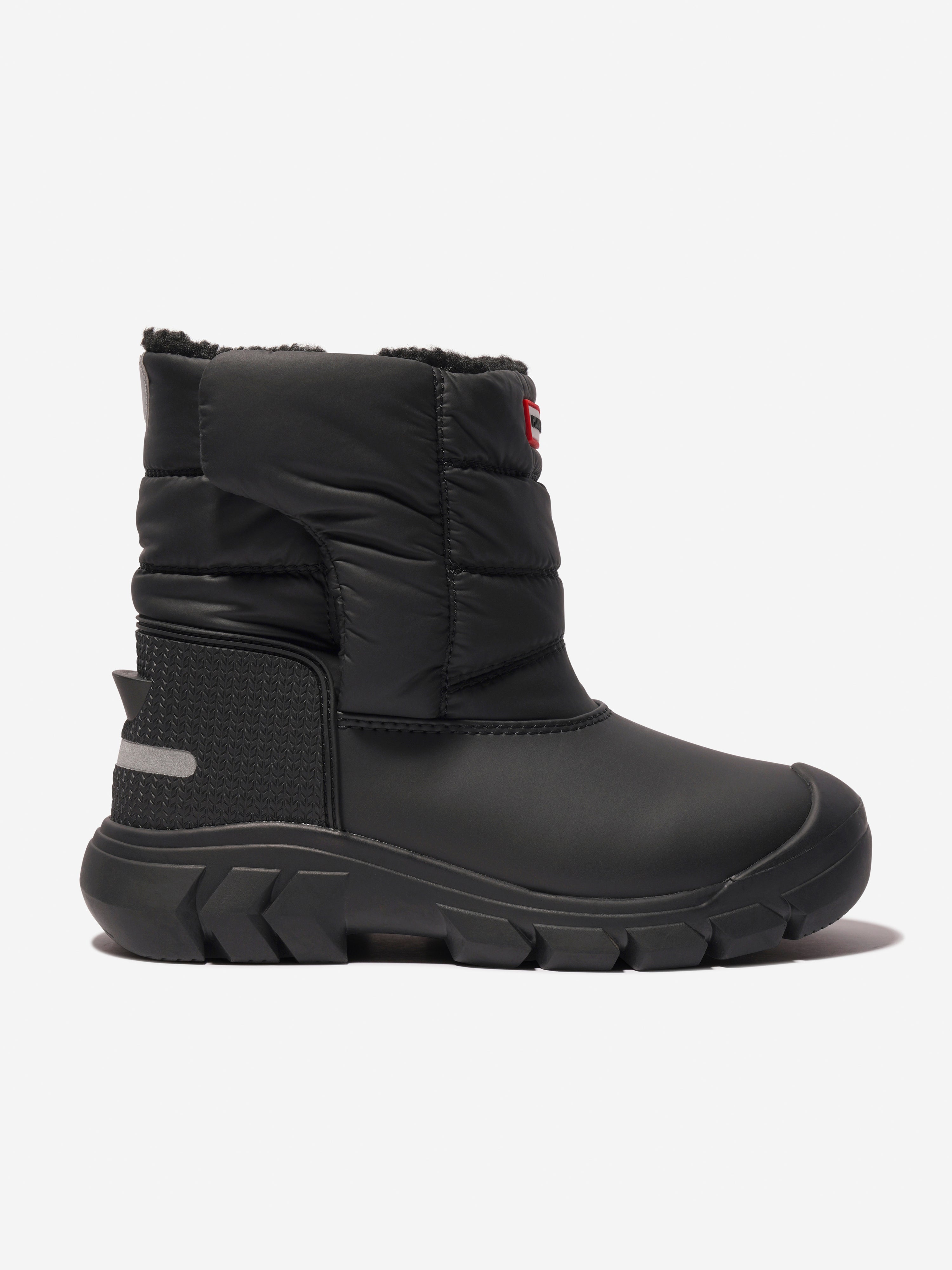 Kids Intrepid Snow Boots in Black