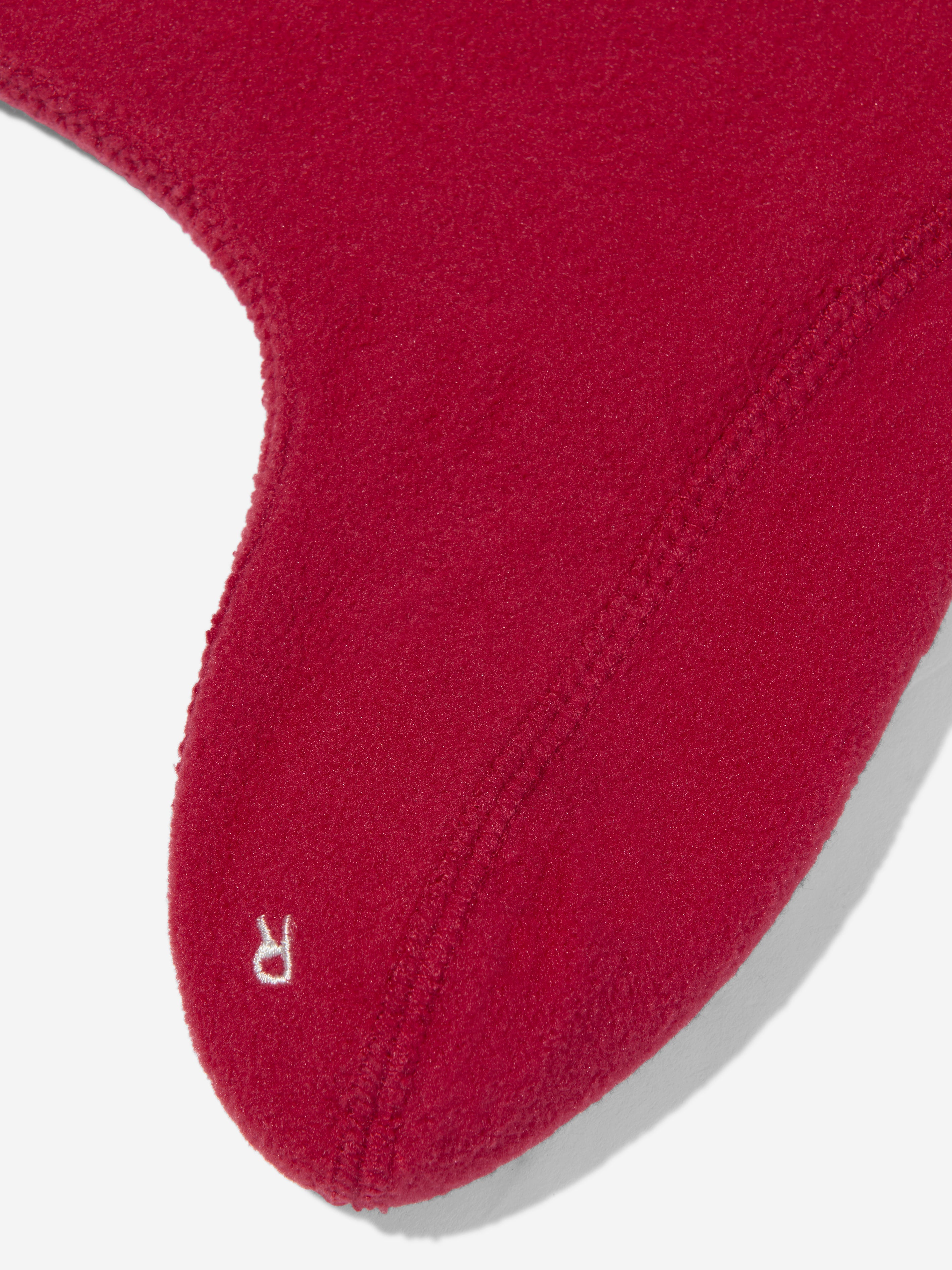 Kids Recycled Fleece Boot Socks in Yellow