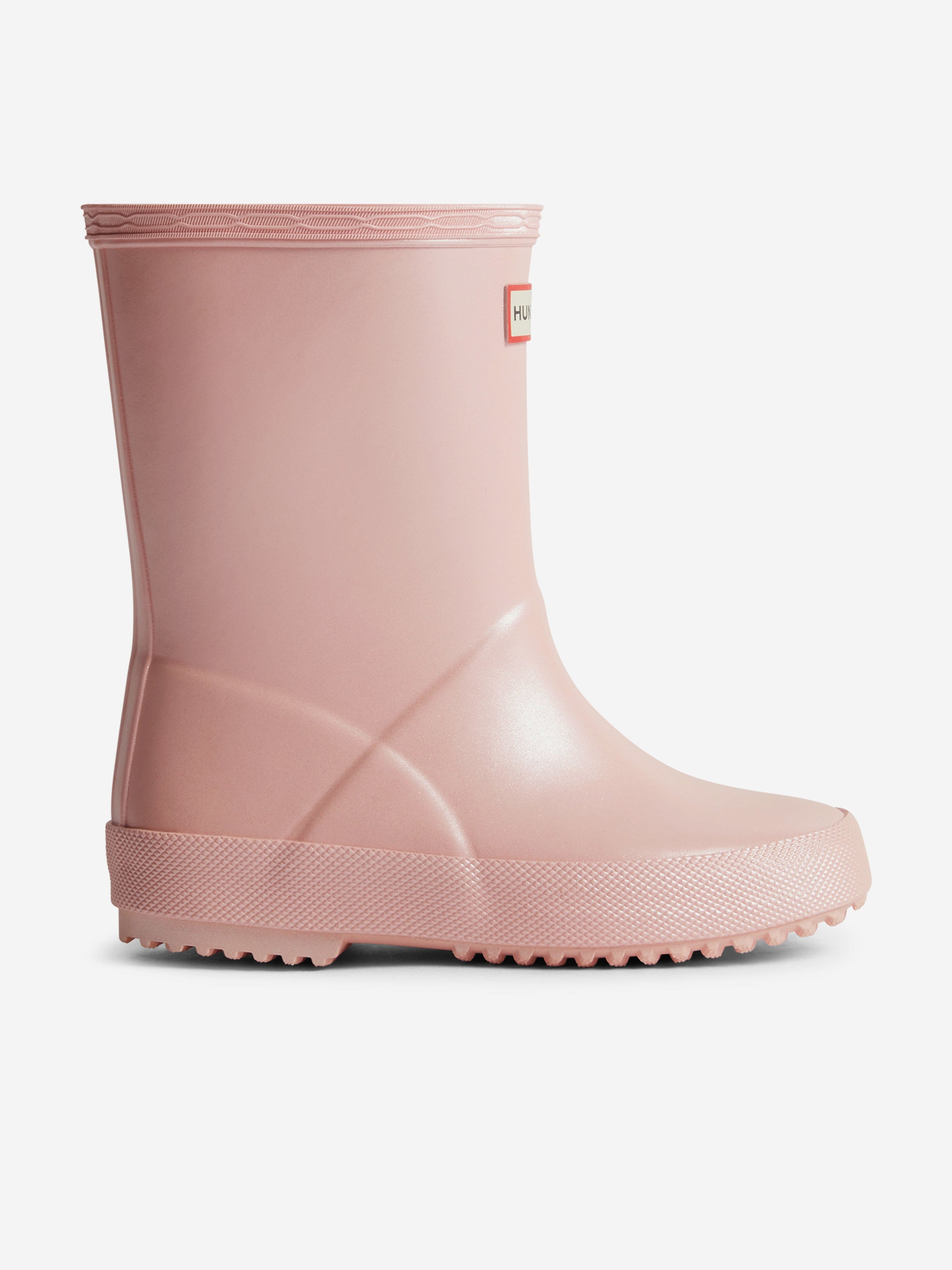 Girls First Nebula Wellington Boots in Pink