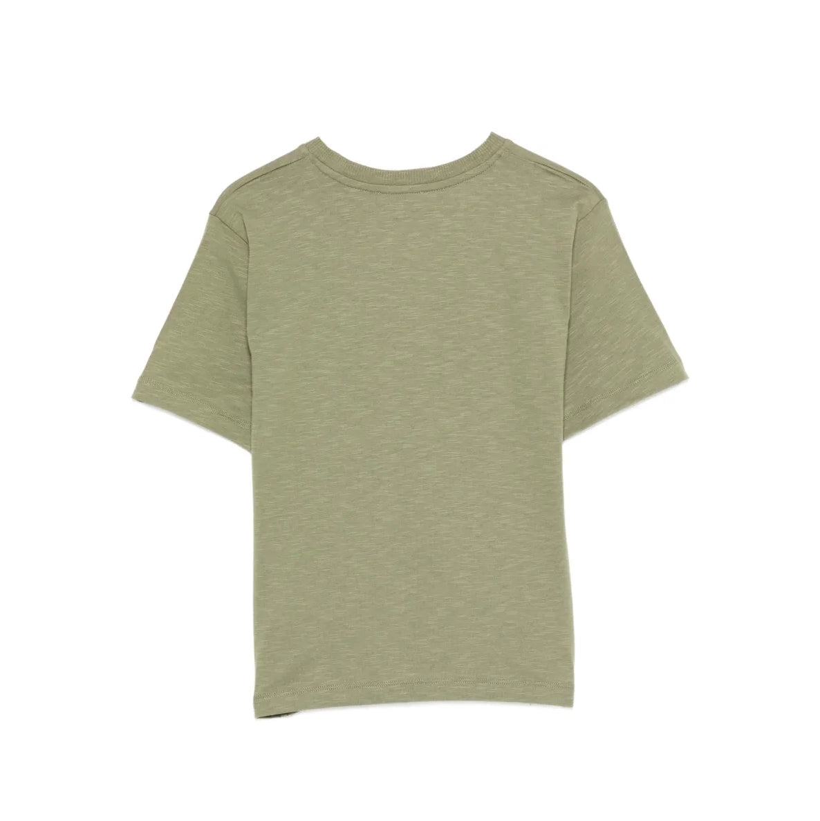 Boys & Girls Green Printed Cotton T-Shirt