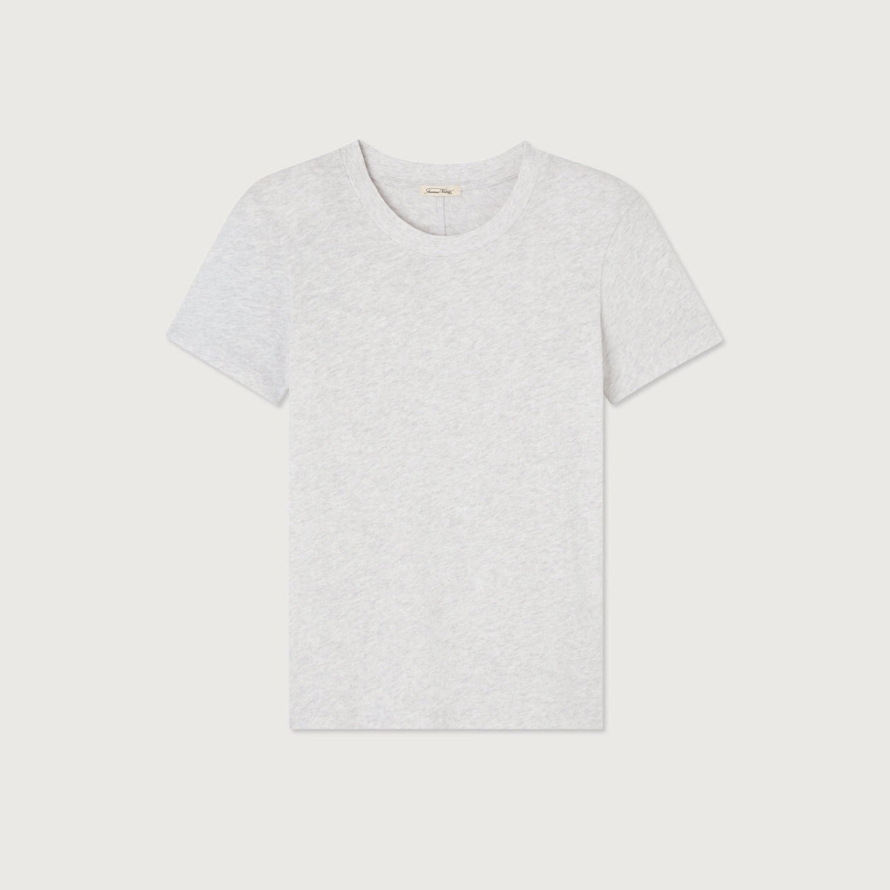 Women Light Grey Cotton T-Shirt