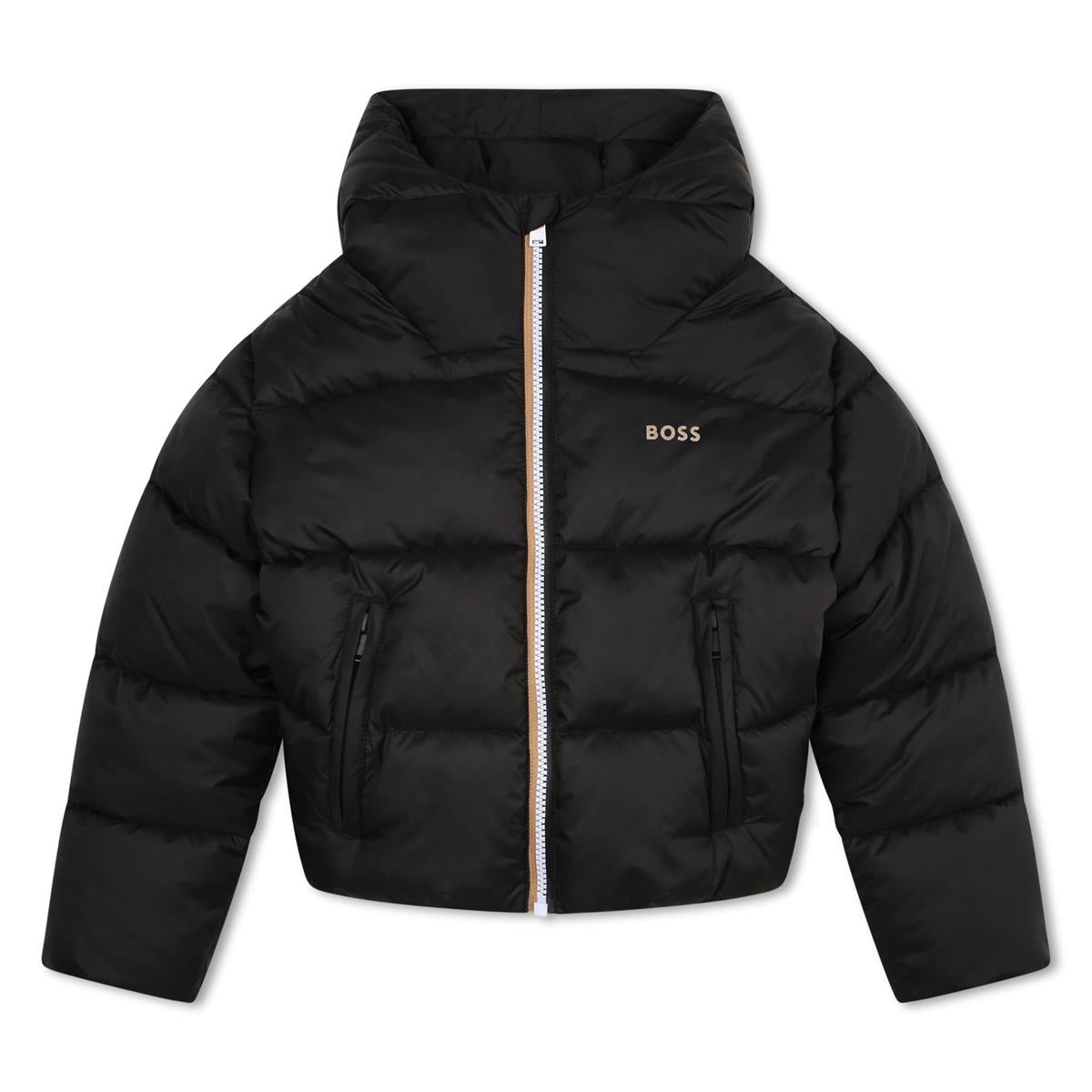 Girls Black Padded Jacket