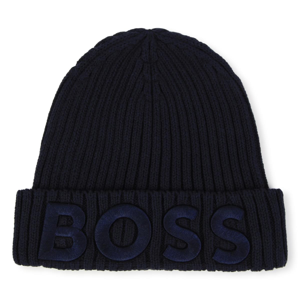 Boys Navy Logo Hat