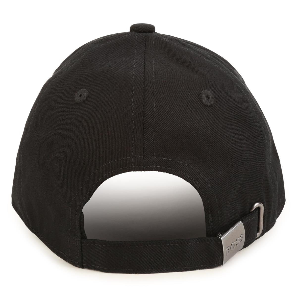 Boys Black Logo Cap