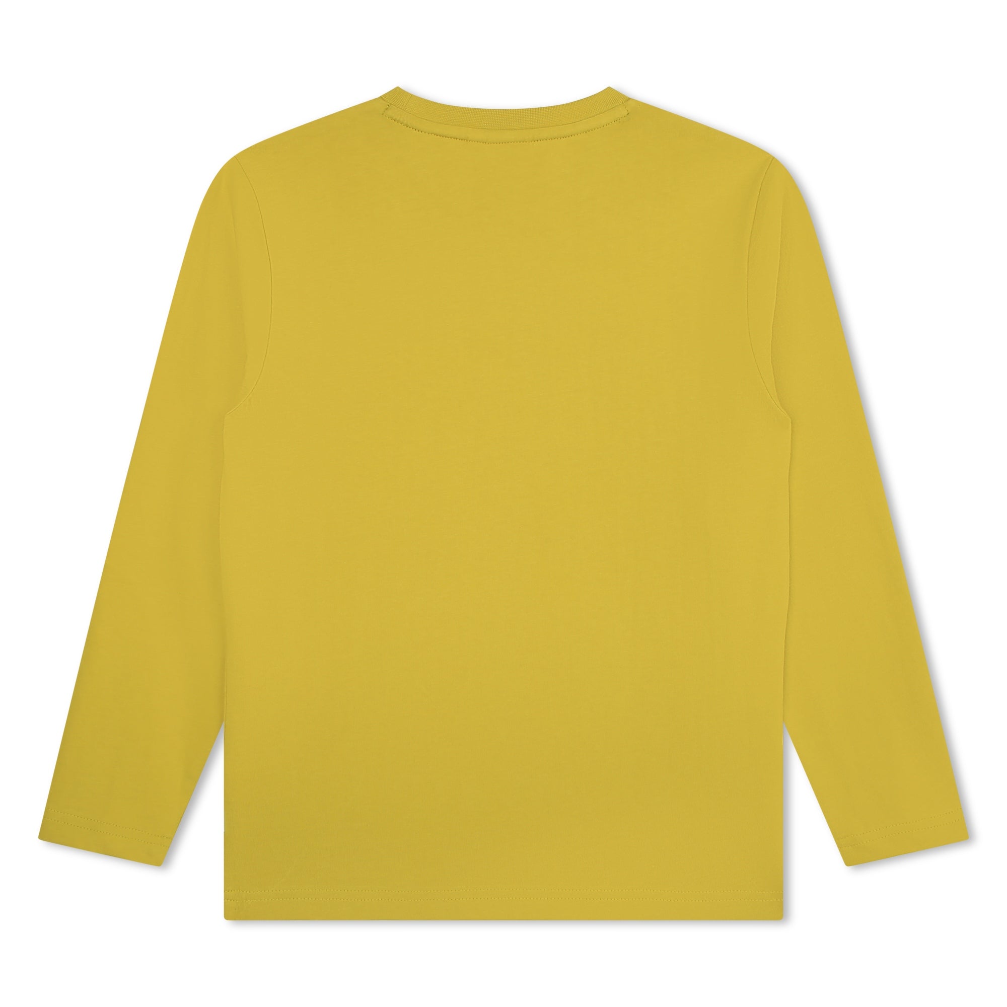 Boys Green Logo Cotton T-Shirt