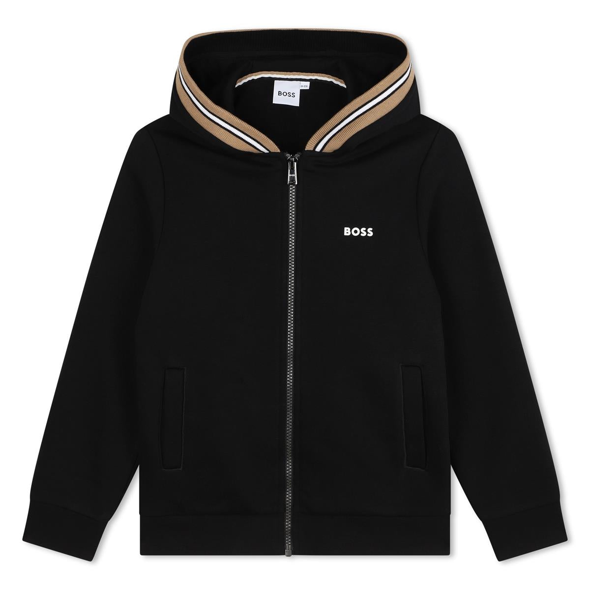 CARDIGAN A CAPUCHE