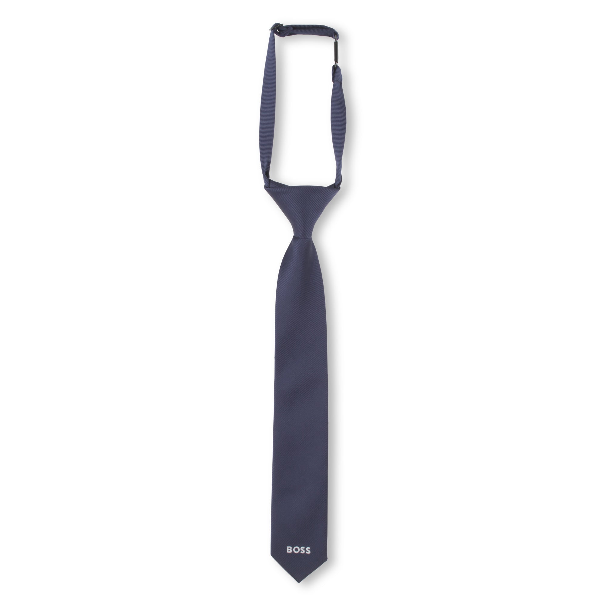 Boys Navy Simple Tie