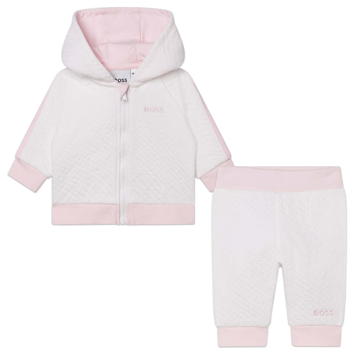 Baby Girls Pink Cotton Set
