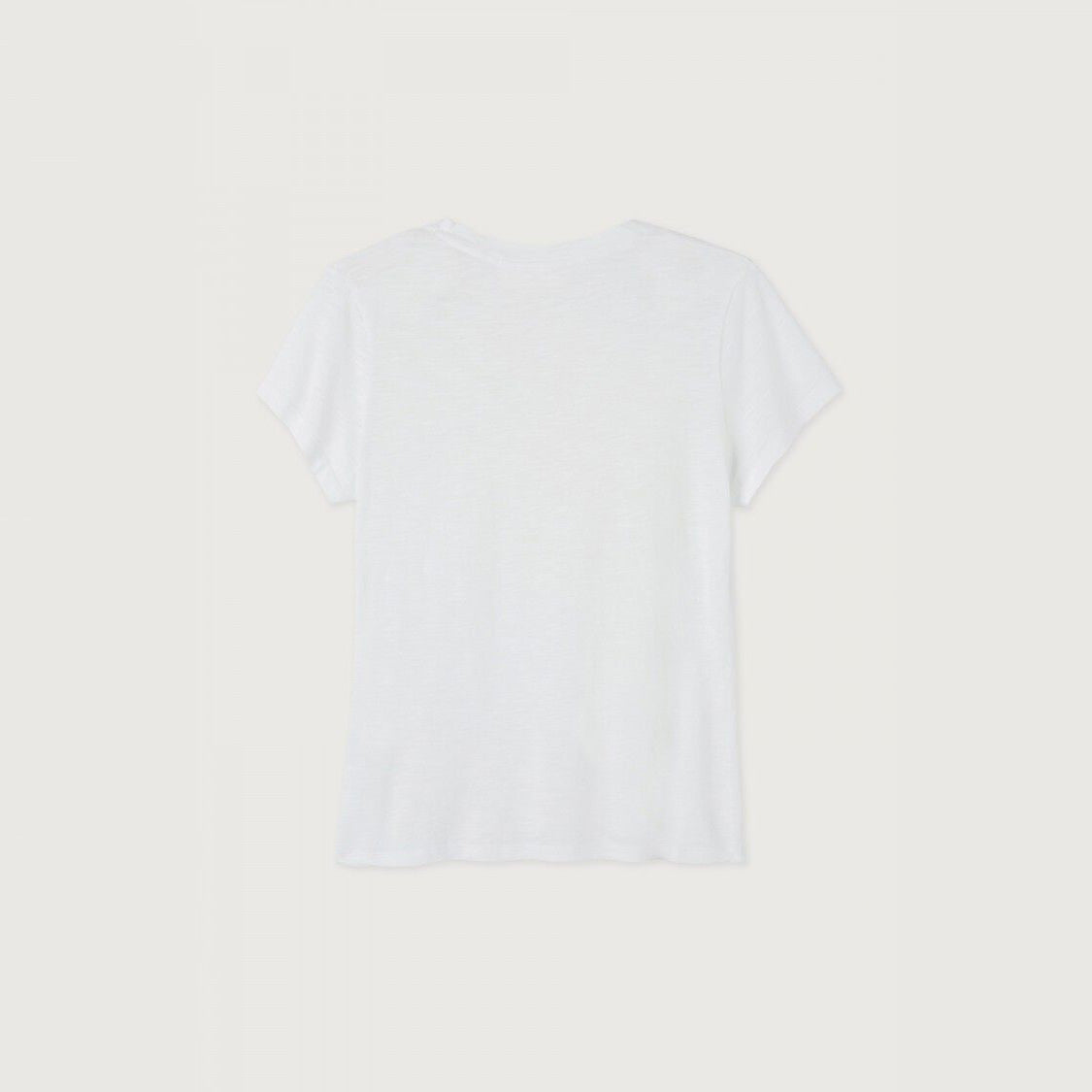 Women White Cotton T-Shirt
