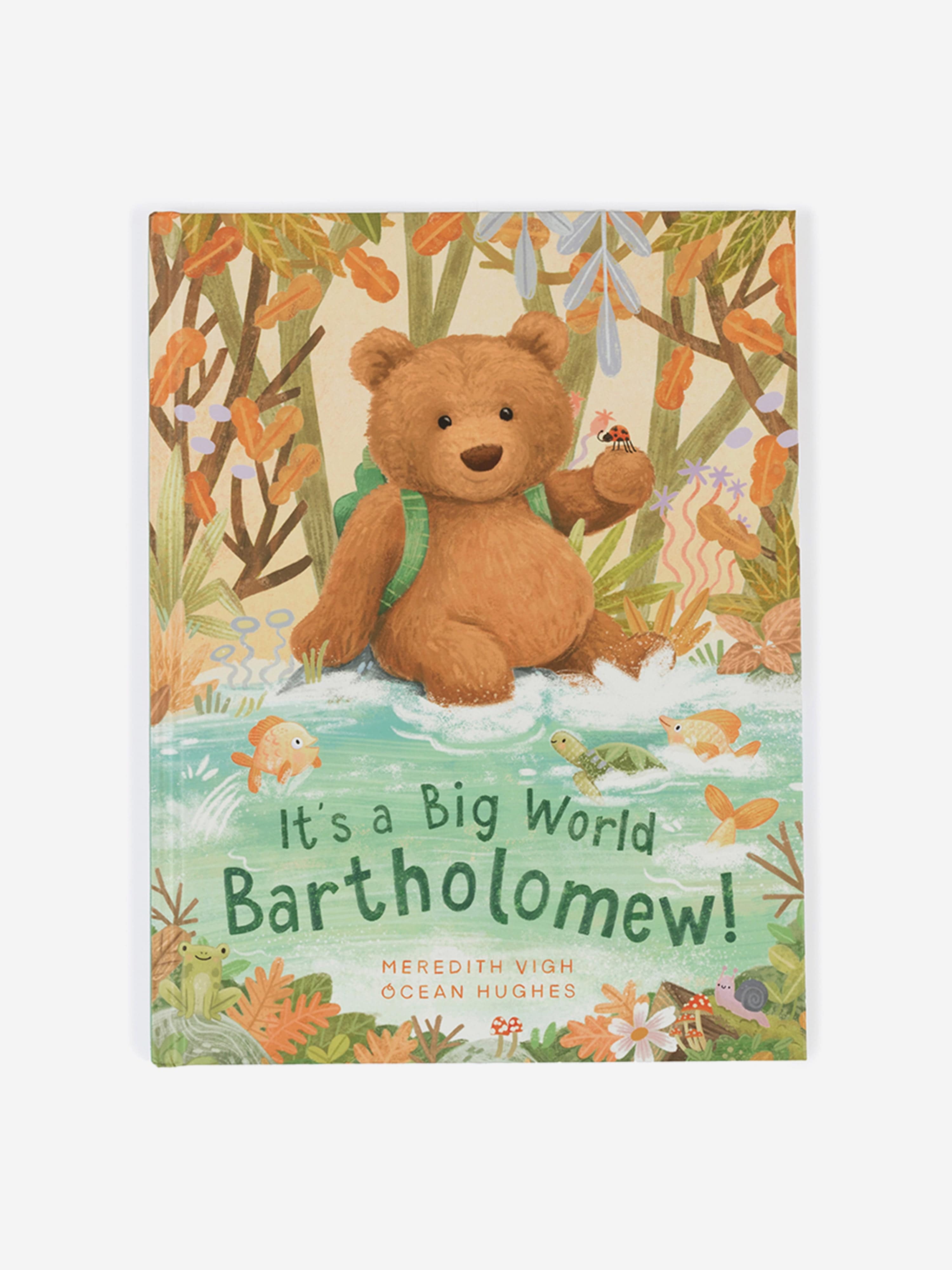 Bartholomew Bear Loves You Book in Yellow
