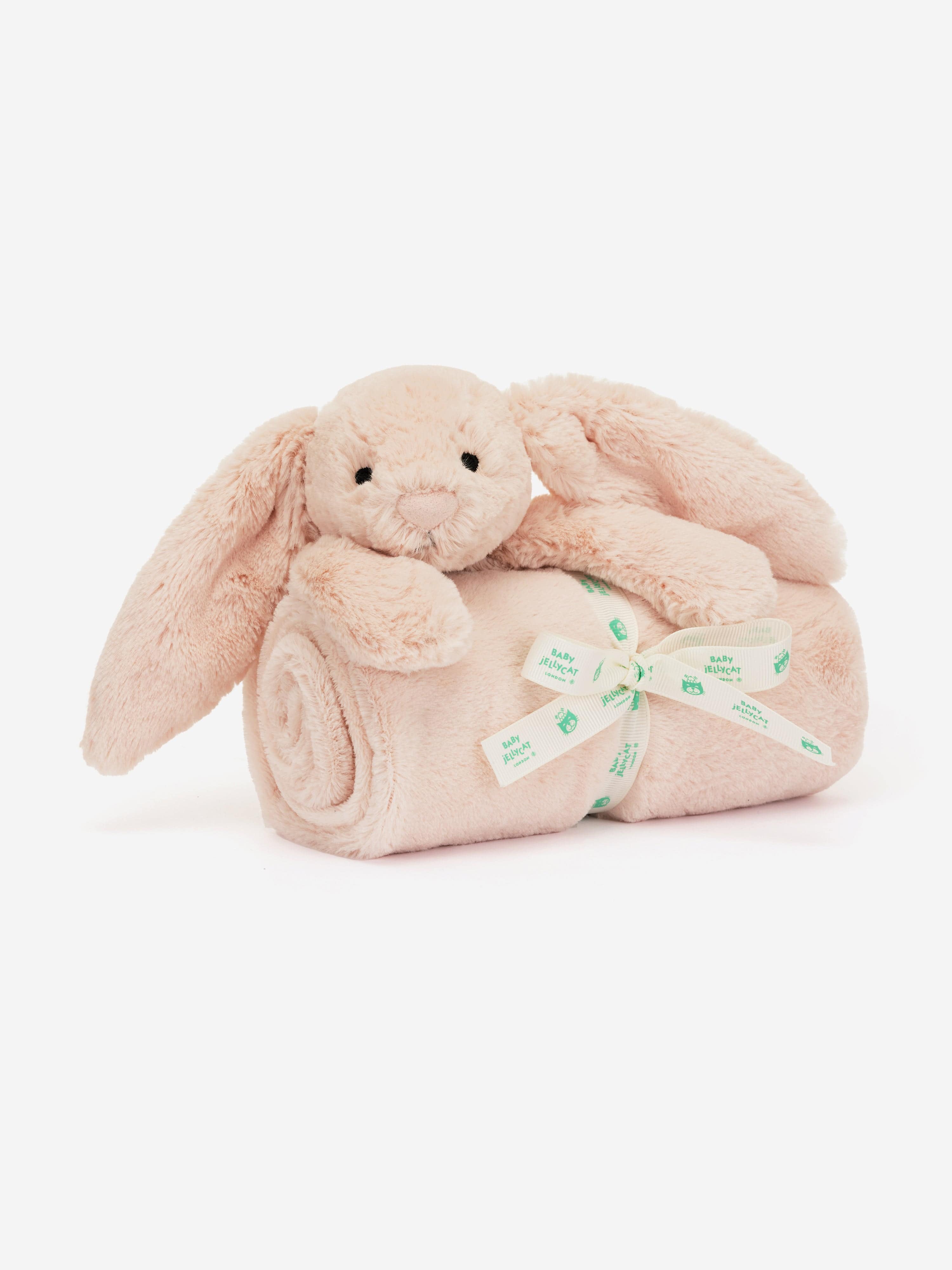 Bashful Blush Bunny Blanket in Pink (70 CM)
