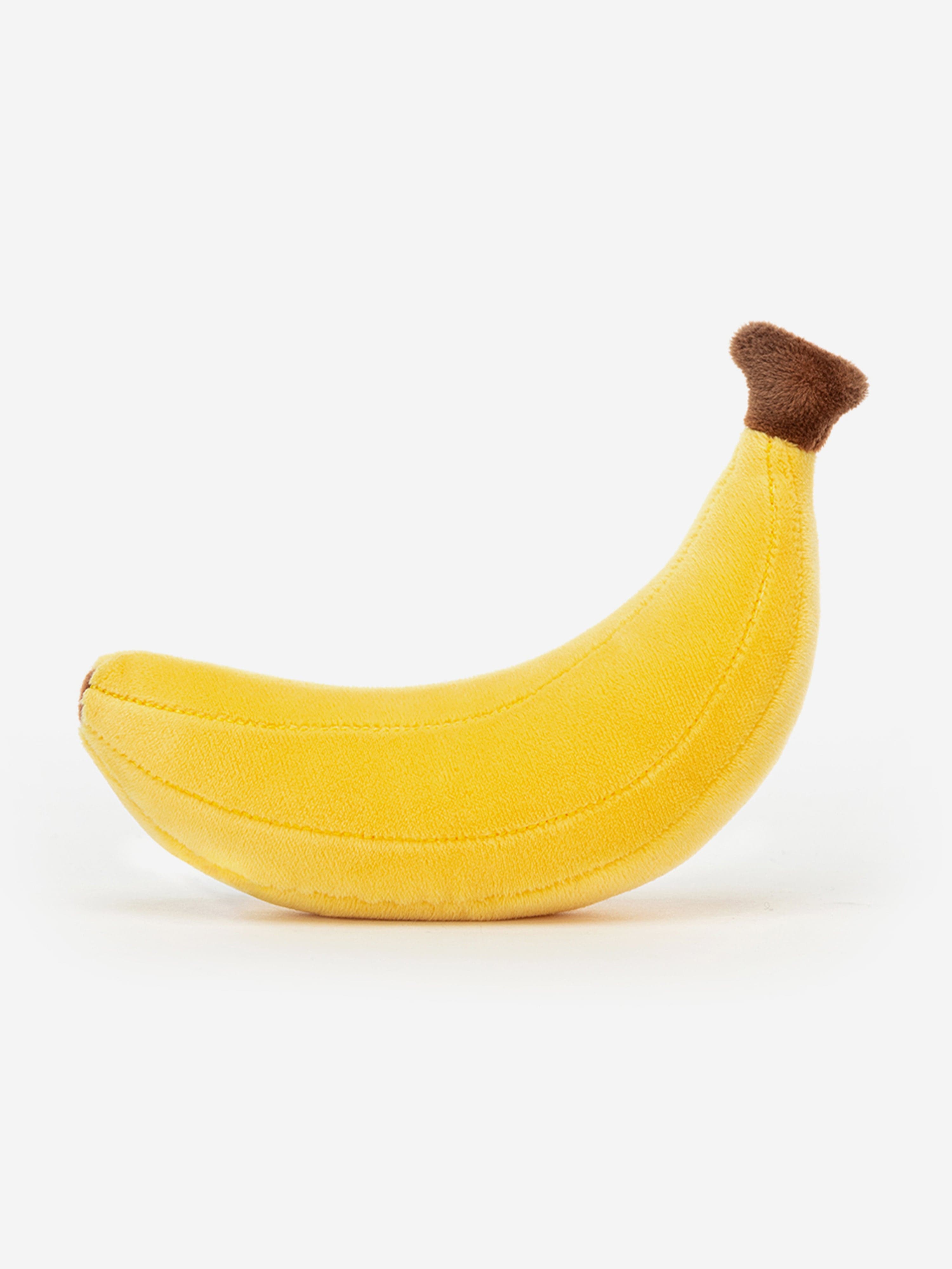 Fabulous Fruit Banana Soft Toy in Yellow (17 CM)