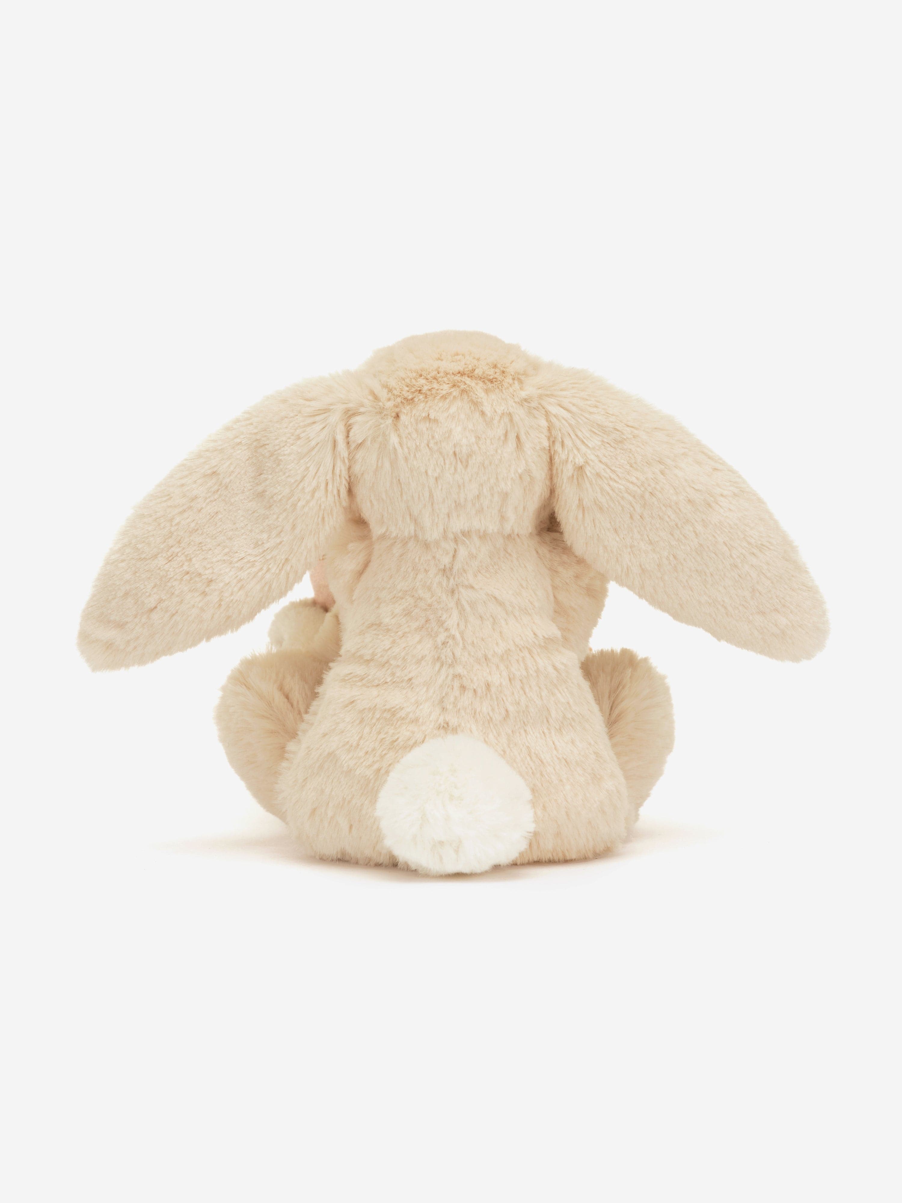 Bashful Luxe Willow Bunny Soother in Ivory (34 CM)