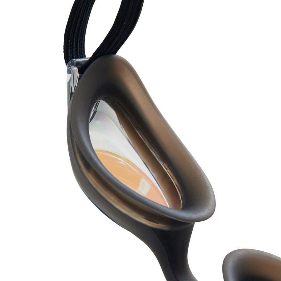 Lunettes de natation (JERRY-GDBK) pour garçons et filles avec joint en caoutchouc noir