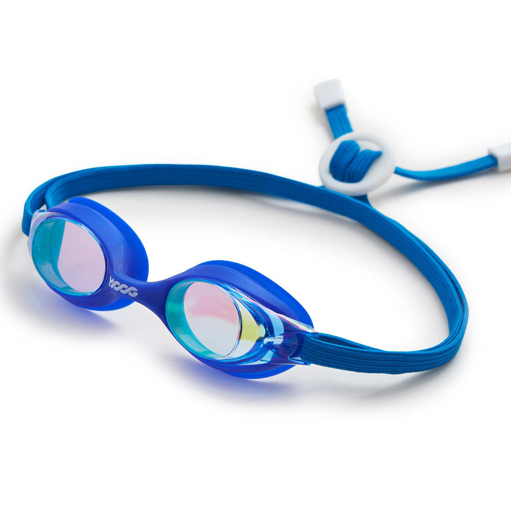 Boys & Girls Blue Rubber Ring Swim Goggles(JERRY-GDBL)