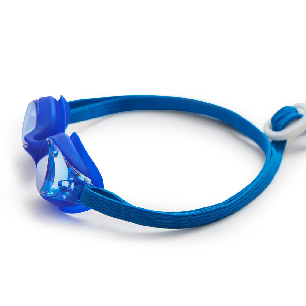 Lunettes de natation en caoutchouc bleu pour garçons et filles (JERRY-GDBL)