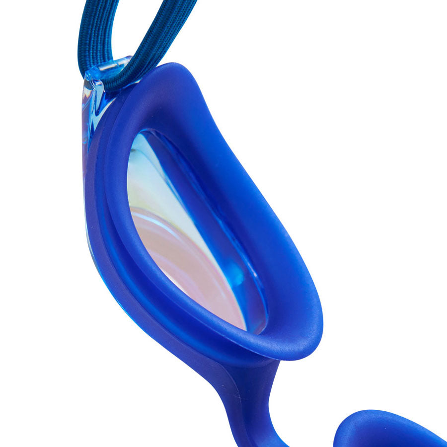 Lunettes de natation en caoutchouc bleu pour garçons et filles (JERRY-GDBL)
