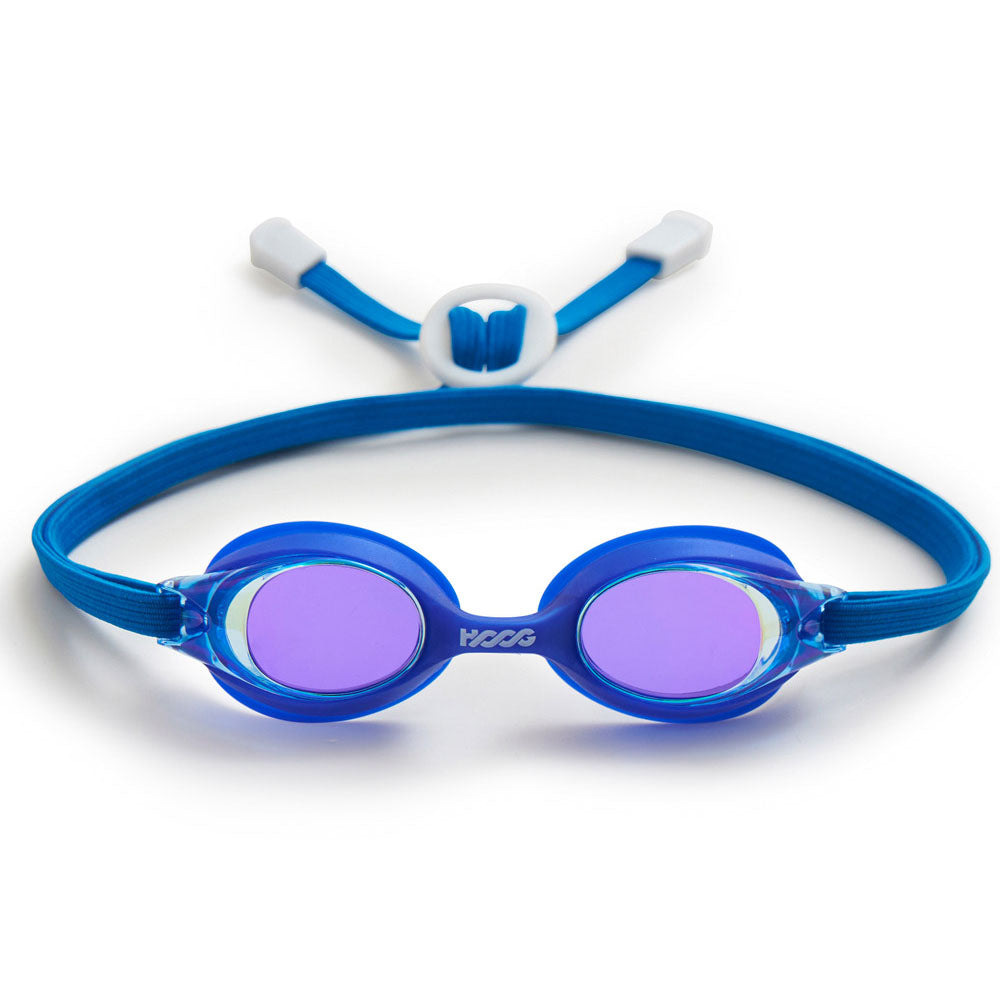 Boys & Girls Blue Rubber Ring Swim Goggles(JERRY-GDBL)