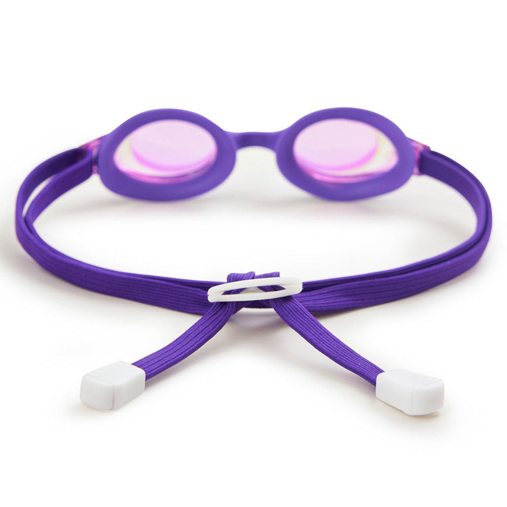 Lunettes de natation en caoutchouc violettes pour garçons et filles (JERRY-GDPU)