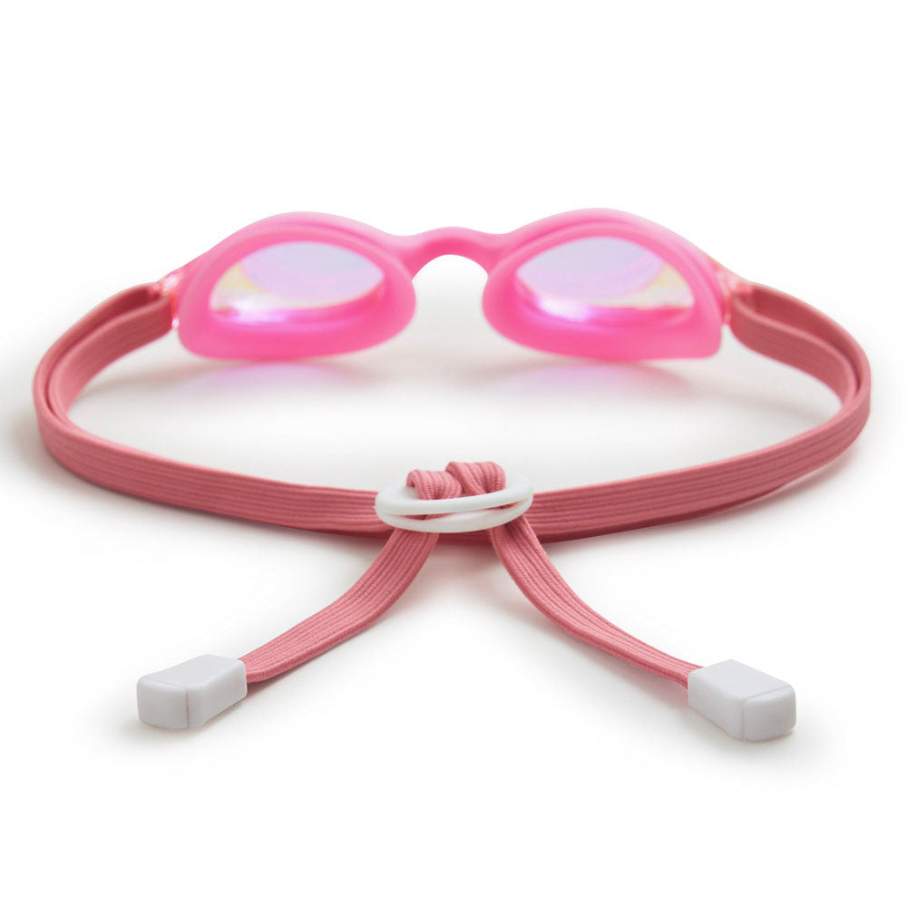 Lunettes de natation en caoutchouc rose pour garçons et filles (JERRY-RDPK)