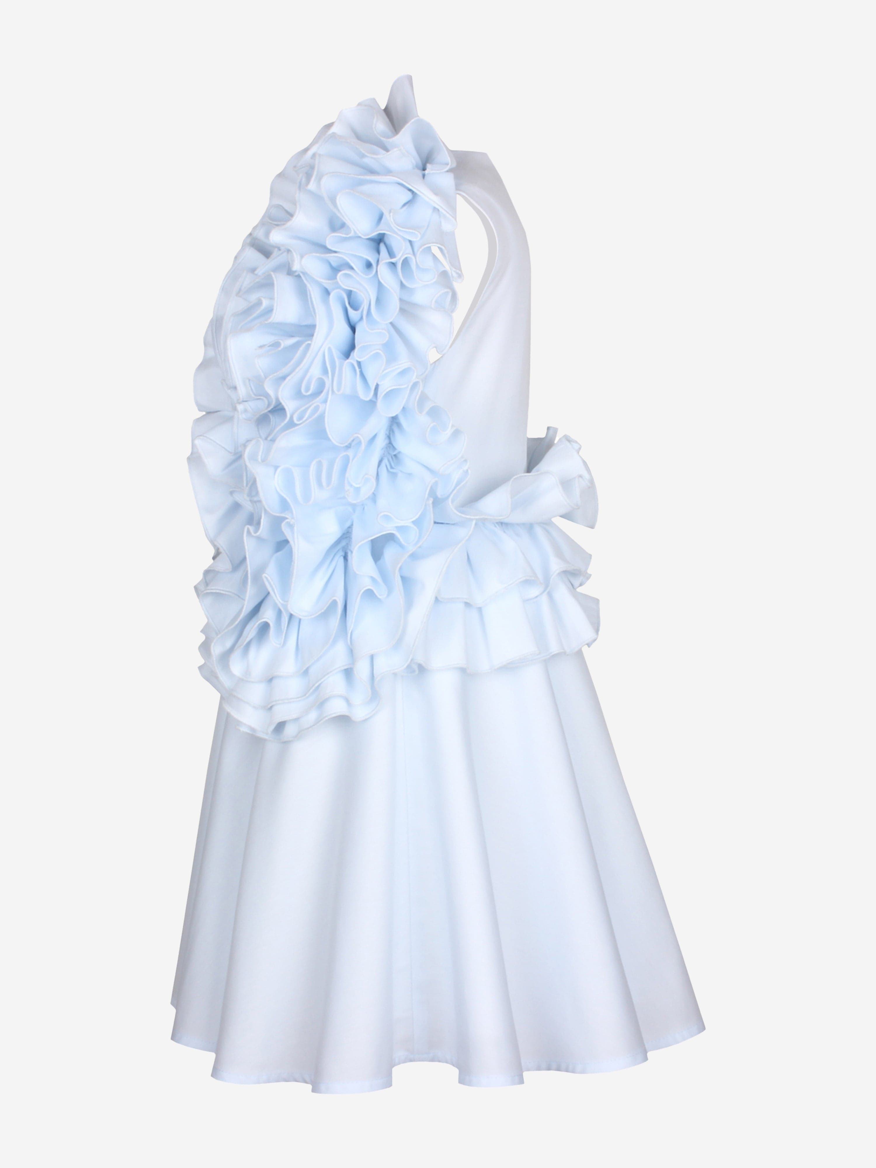Girls Adage Dress in Blue