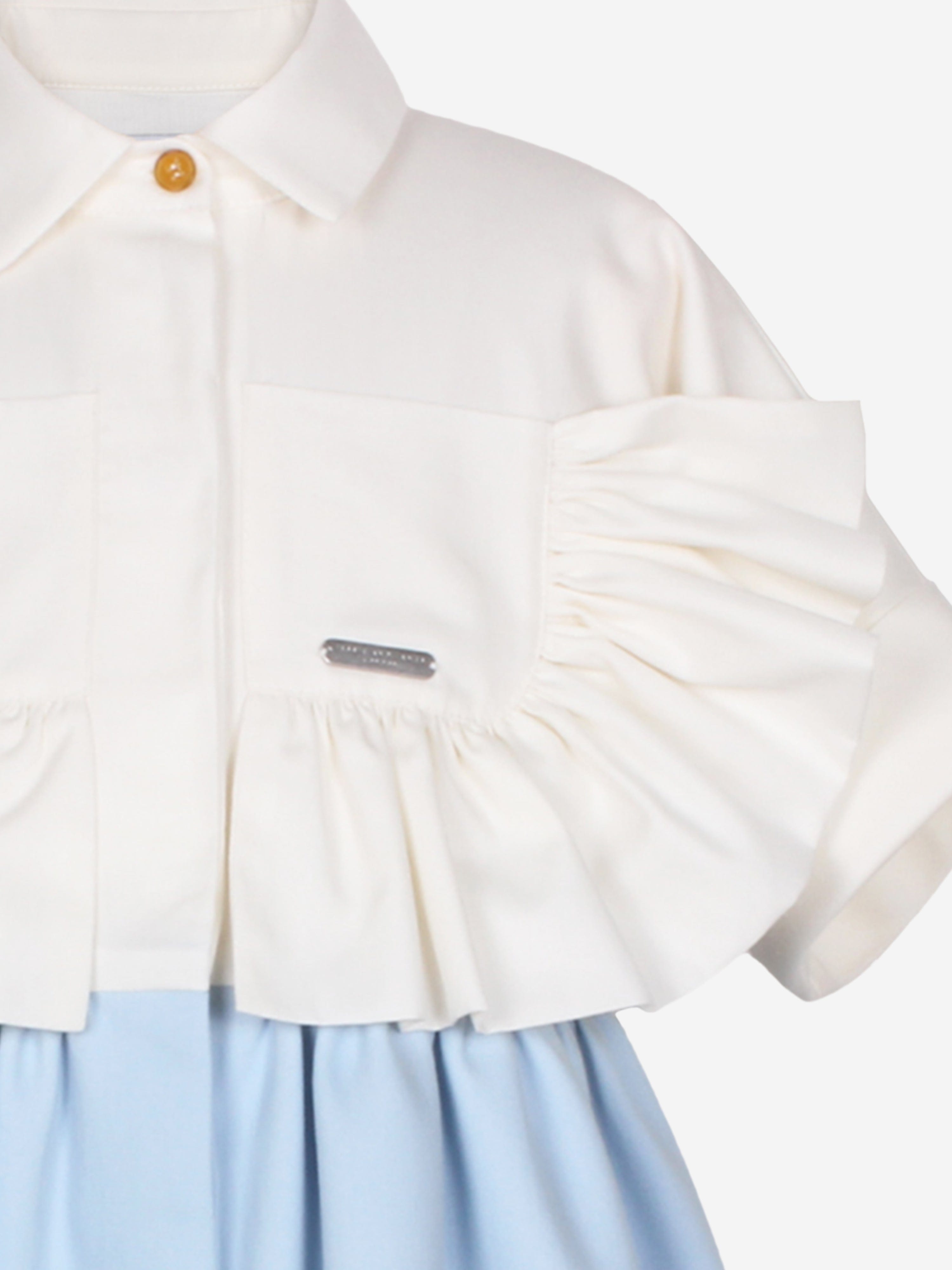 Girls Once Upon A Blue Moon Dress in Blue