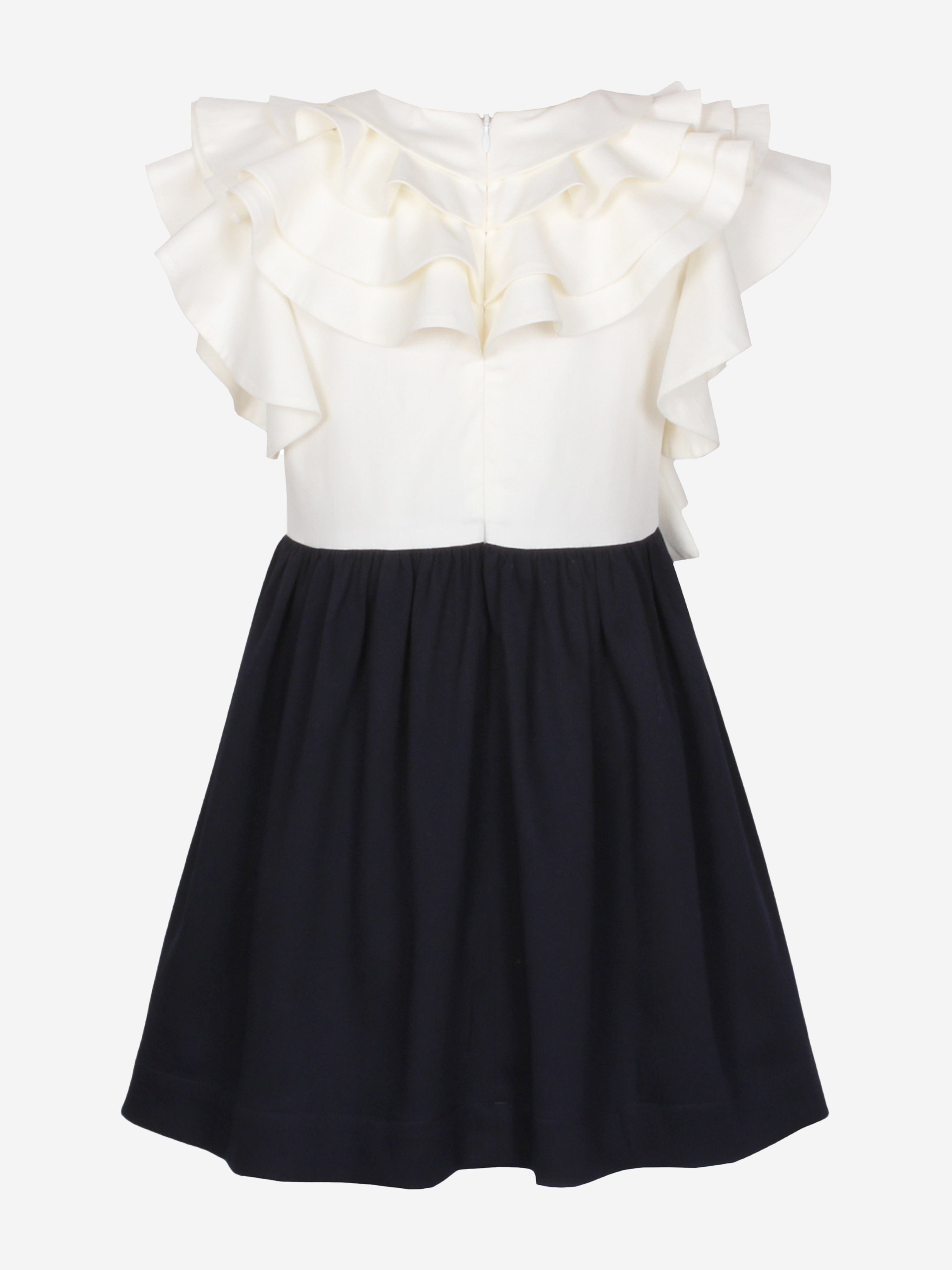 Girls Glissage Dress in Navy