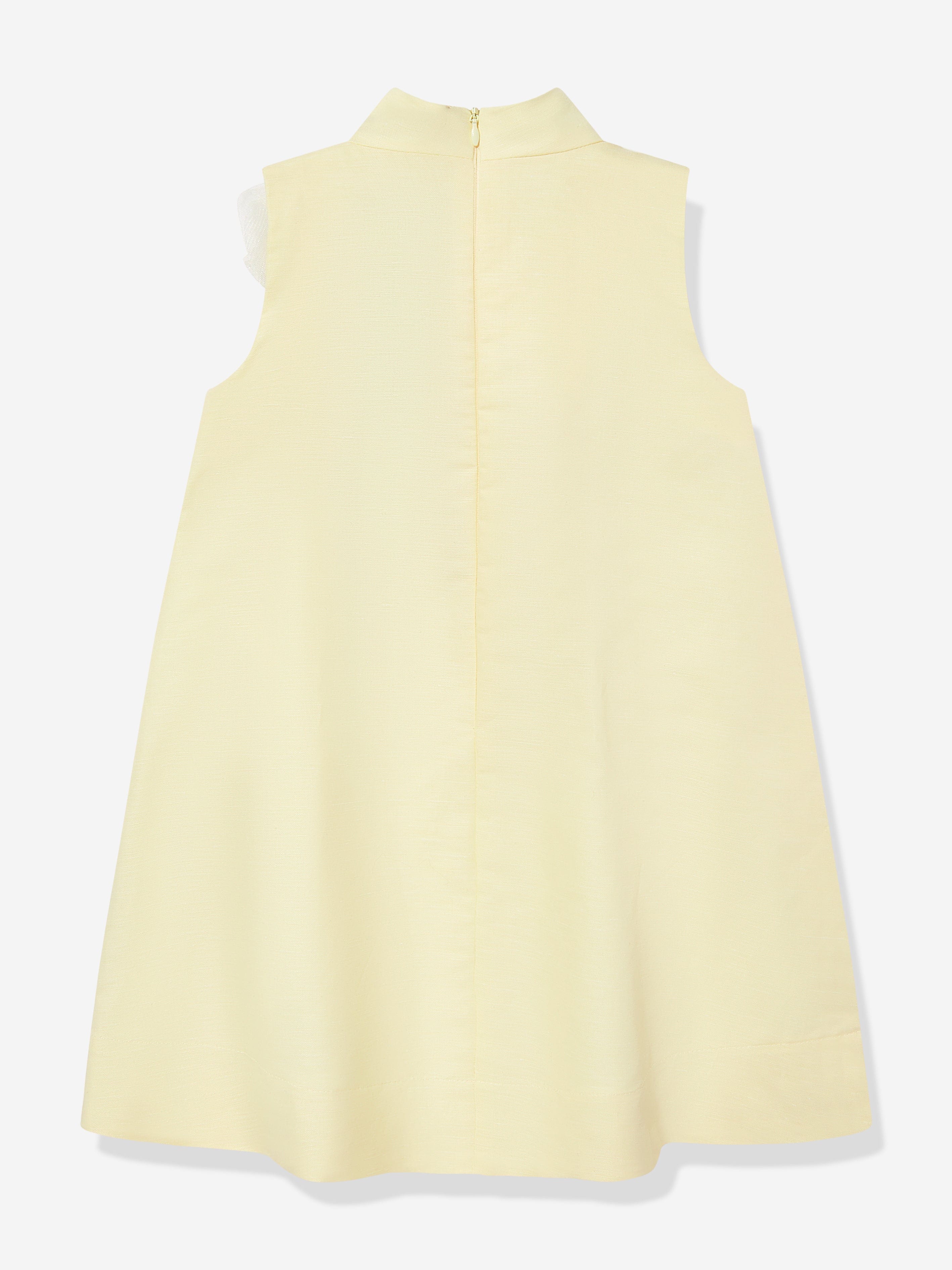 Girls Ring A Roses Dress in Yellow