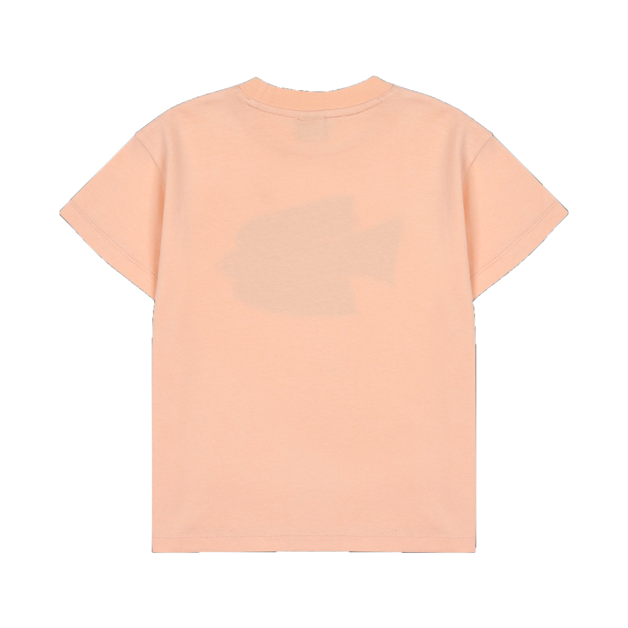 Girls Coral Printed Cotton T-Shirt