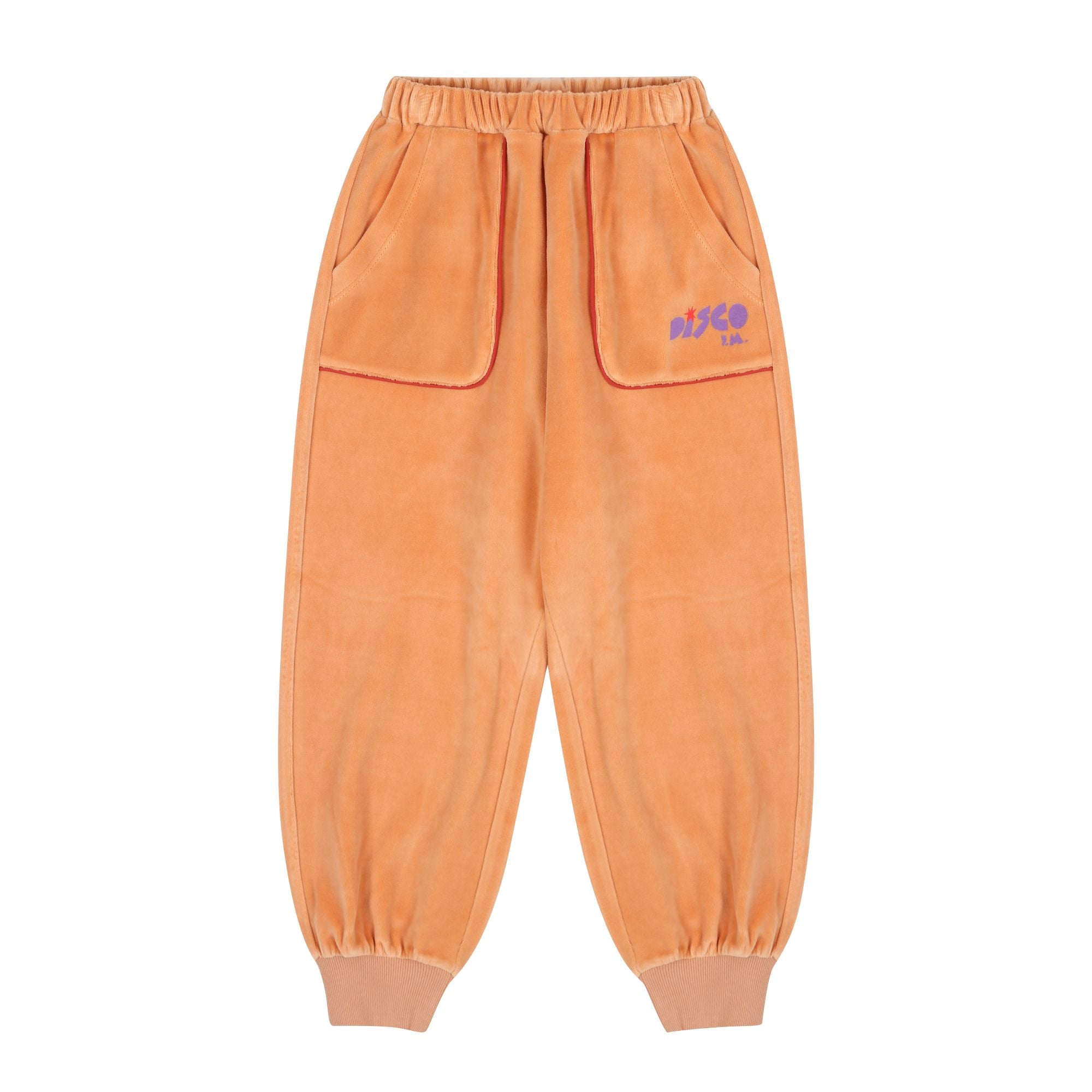 Boys & Girls Orange Velvet Trousers
