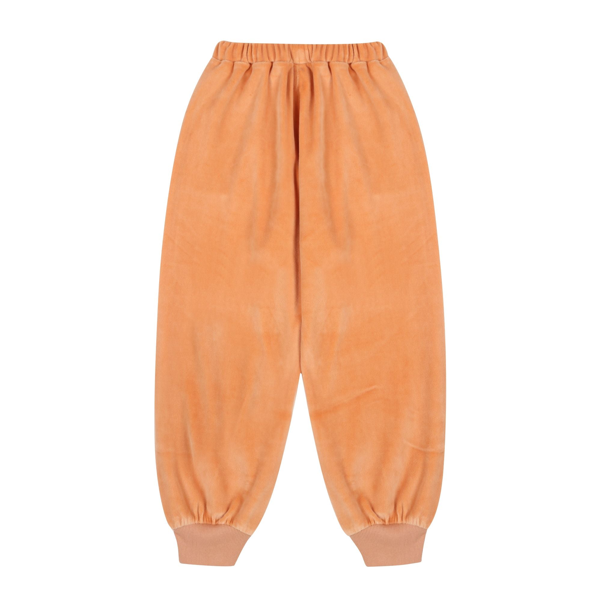 Boys & Girls Orange Velvet Trousers