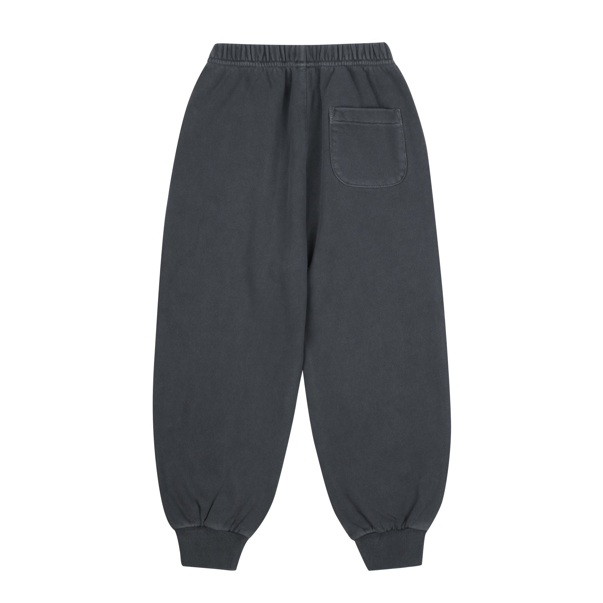 Boys & Girls Charcoal Cotton Trousers