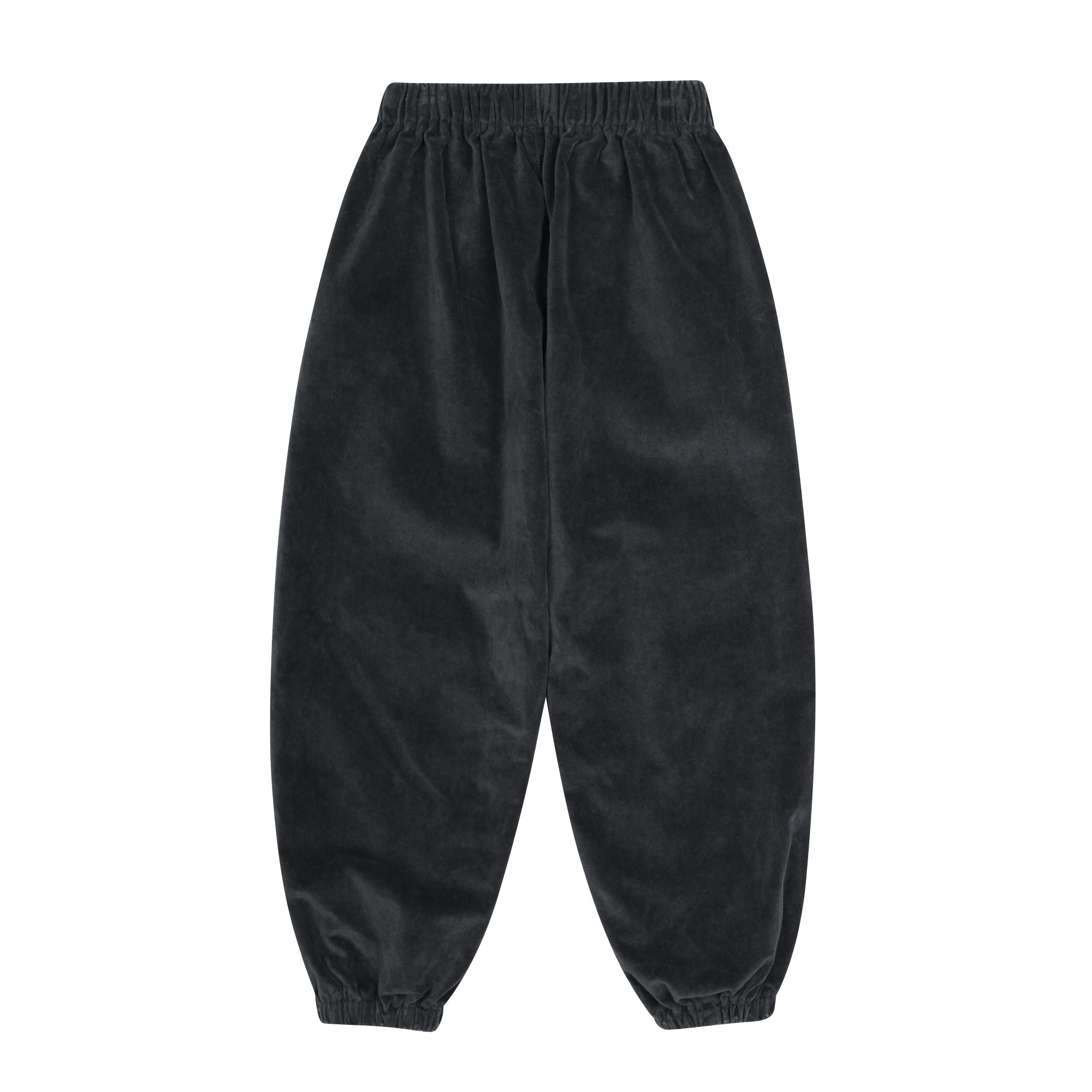 Boys & Girls Dark Grey Velvet Trousers