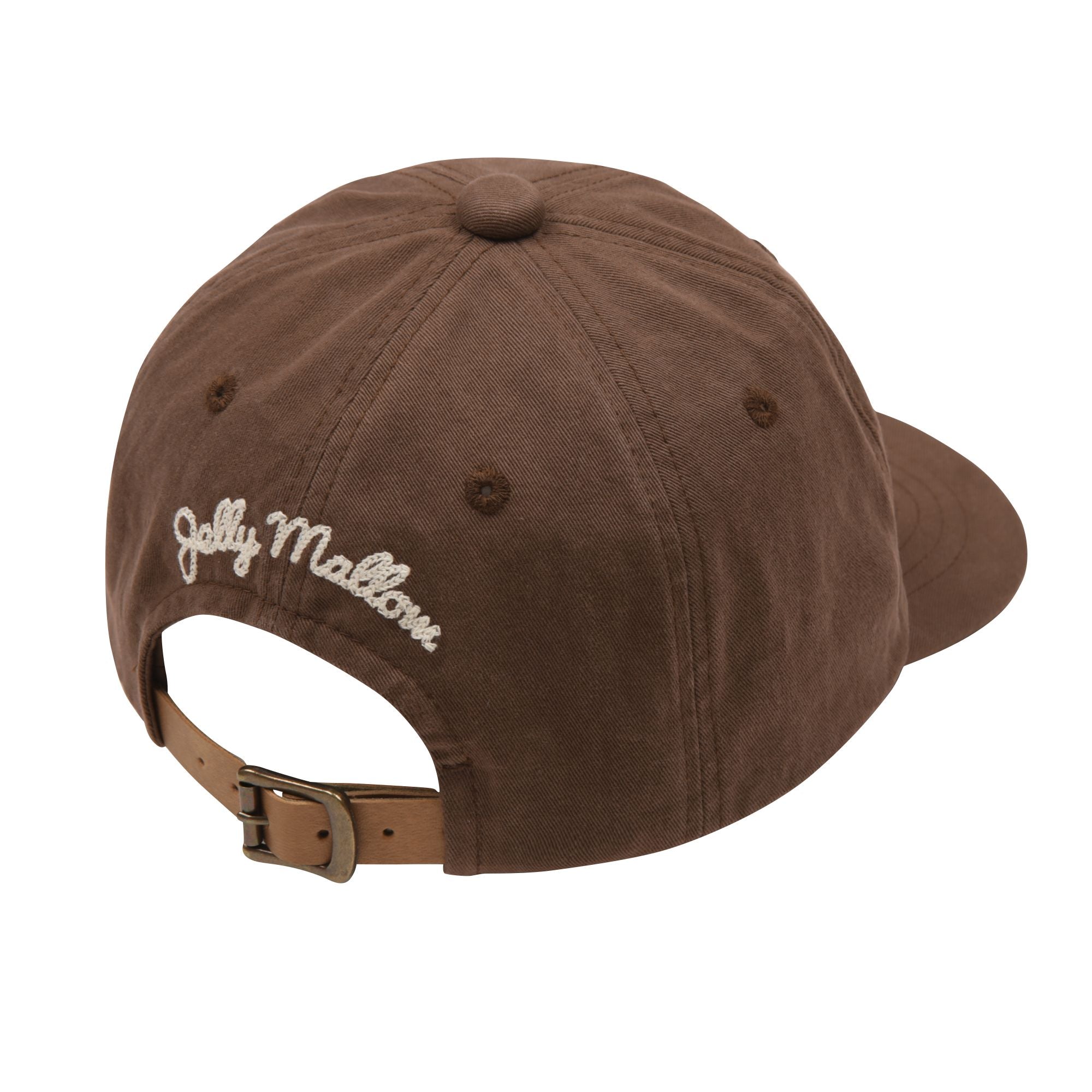 Boys & Girls Brown Logo Cotton Cap