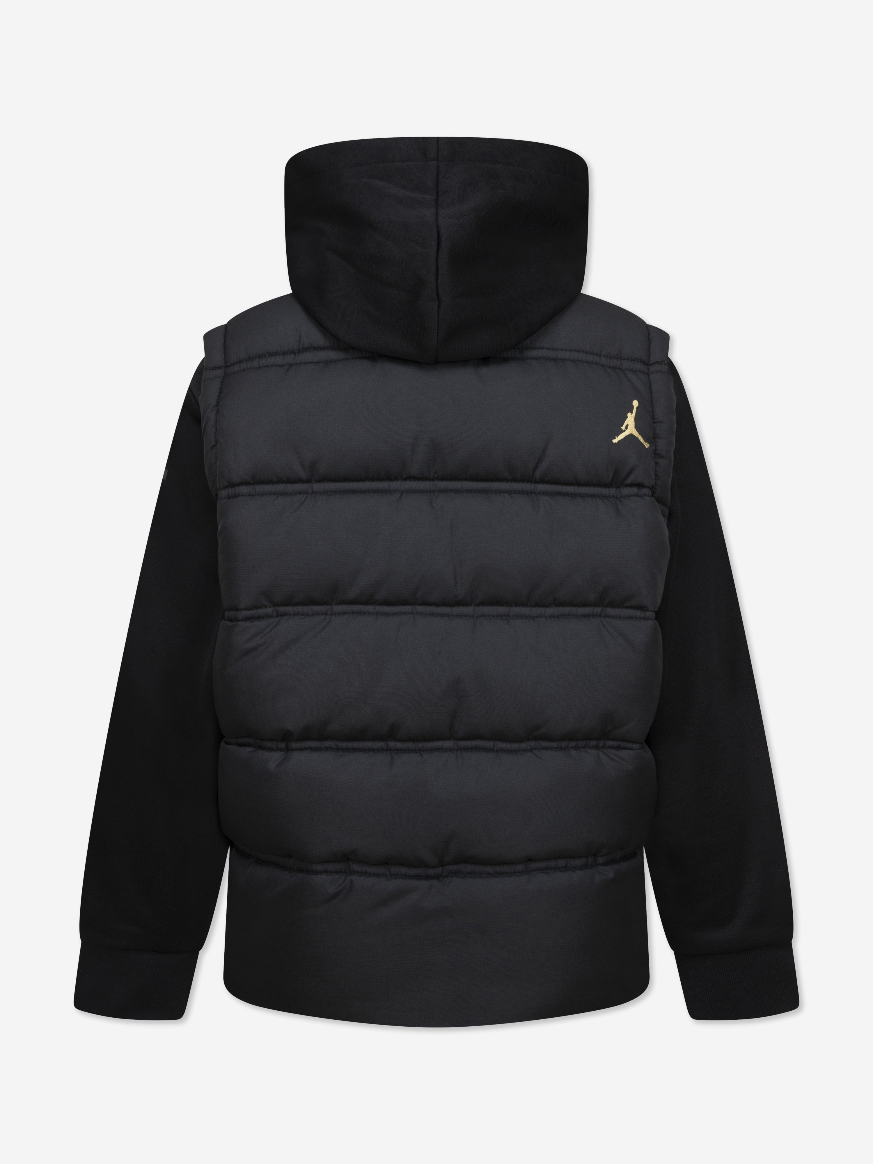 Jordan Boys 2-Fer Jacket in Black