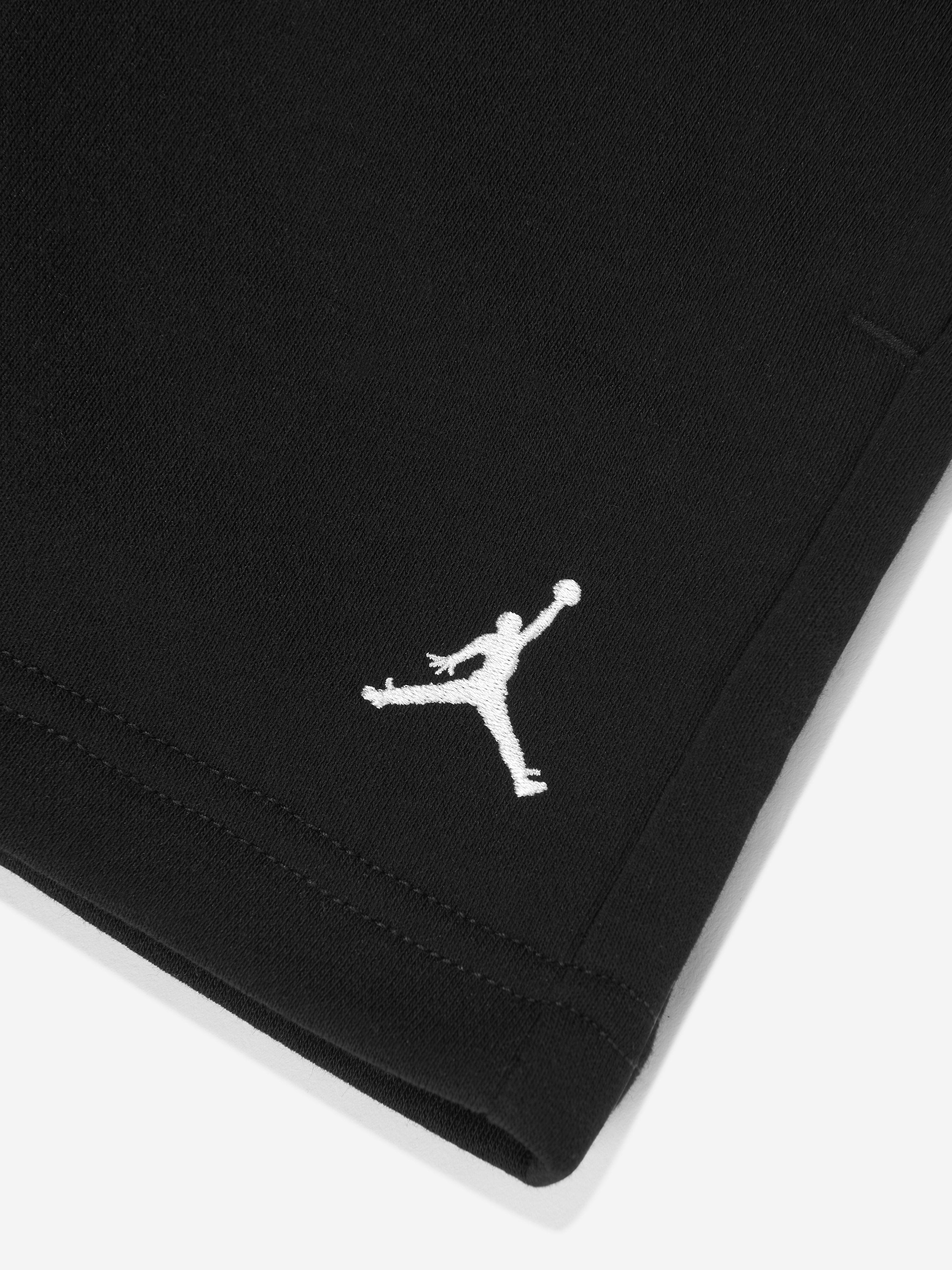 Boys MJ Brooklyn Fleece Essential Shorts in Black