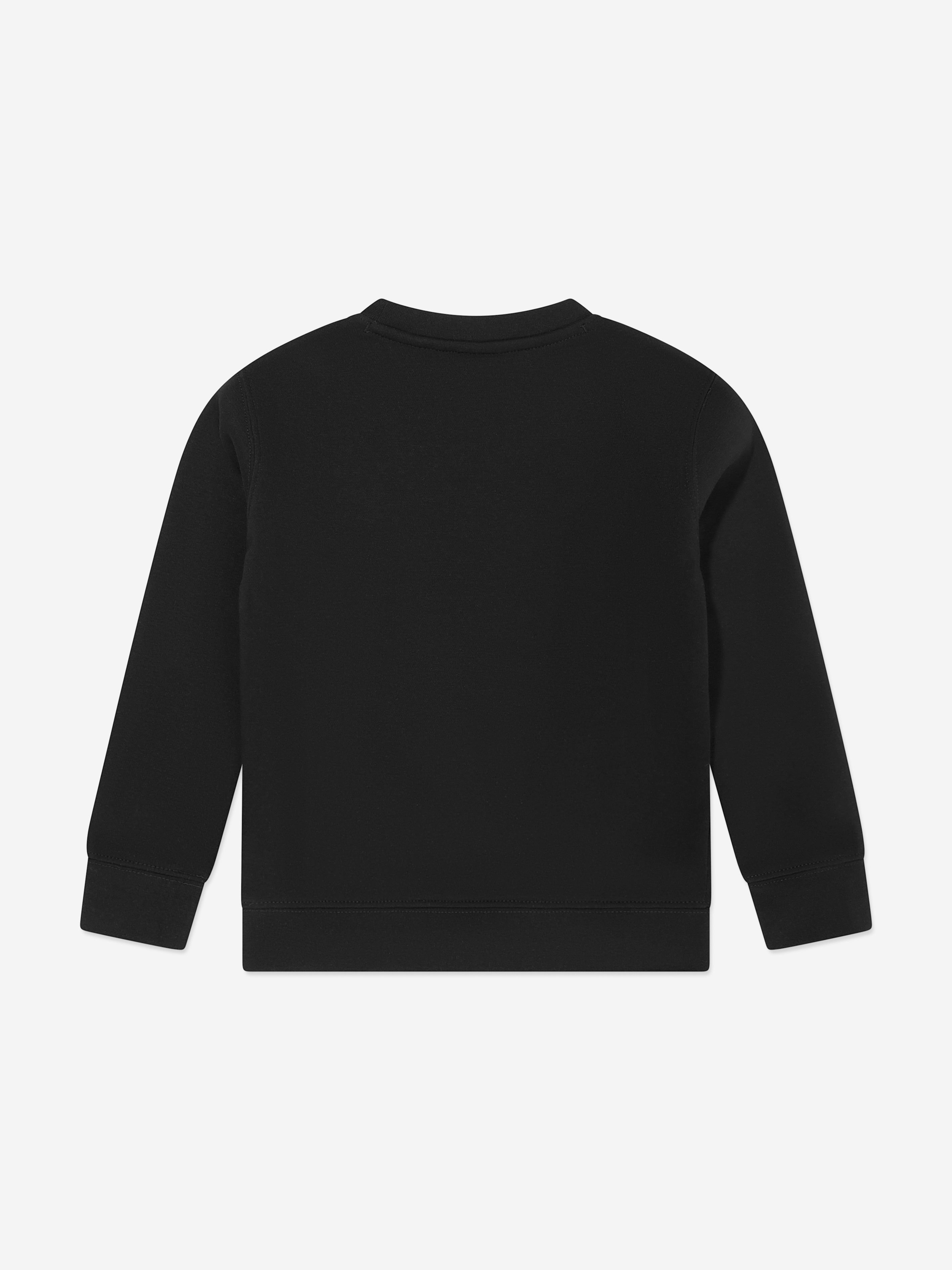Boys Brooklyn Fleece Essential Sweatshirt in Black