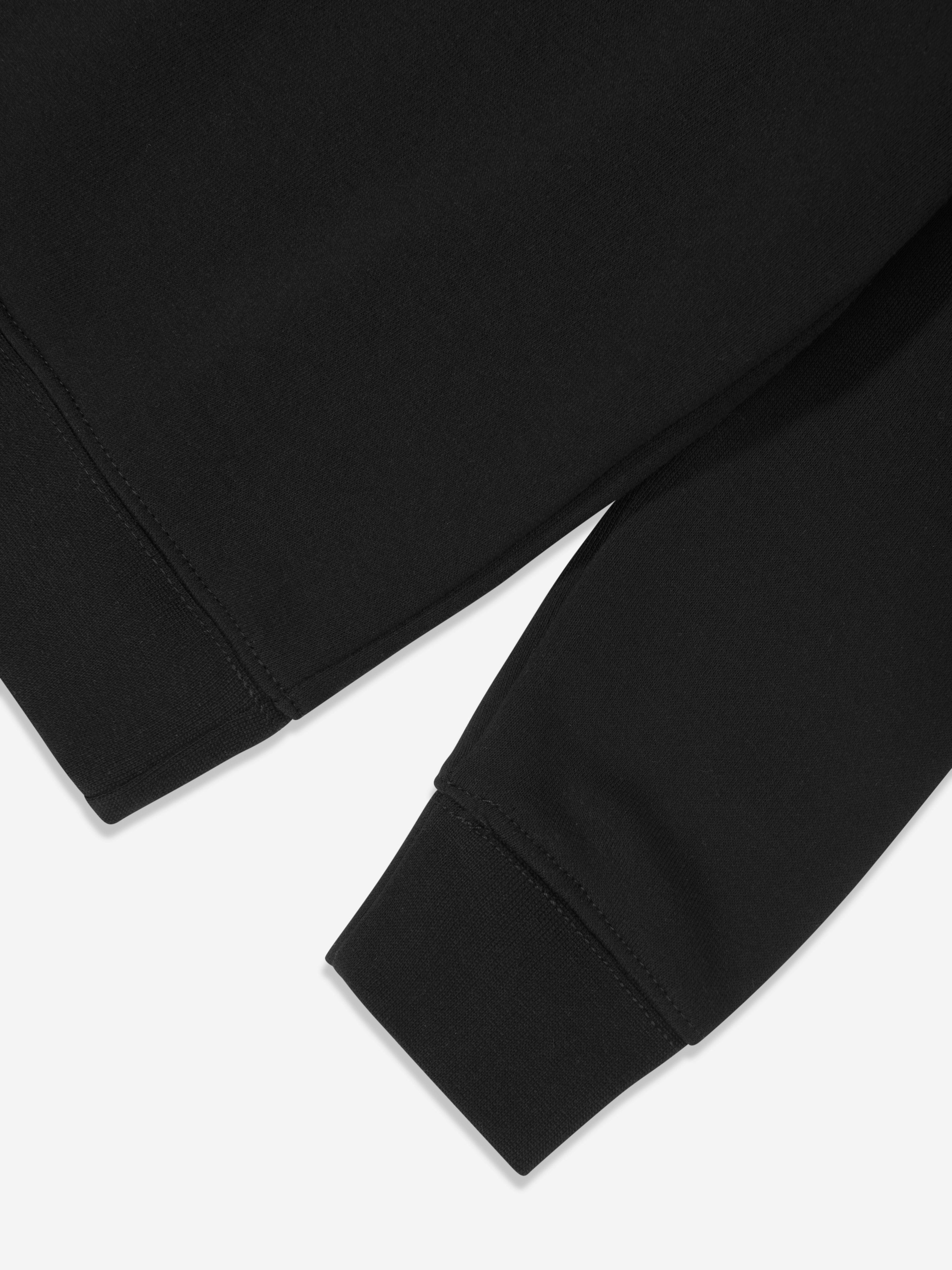 Boys Brooklyn Fleece Essential Sweatshirt in Black