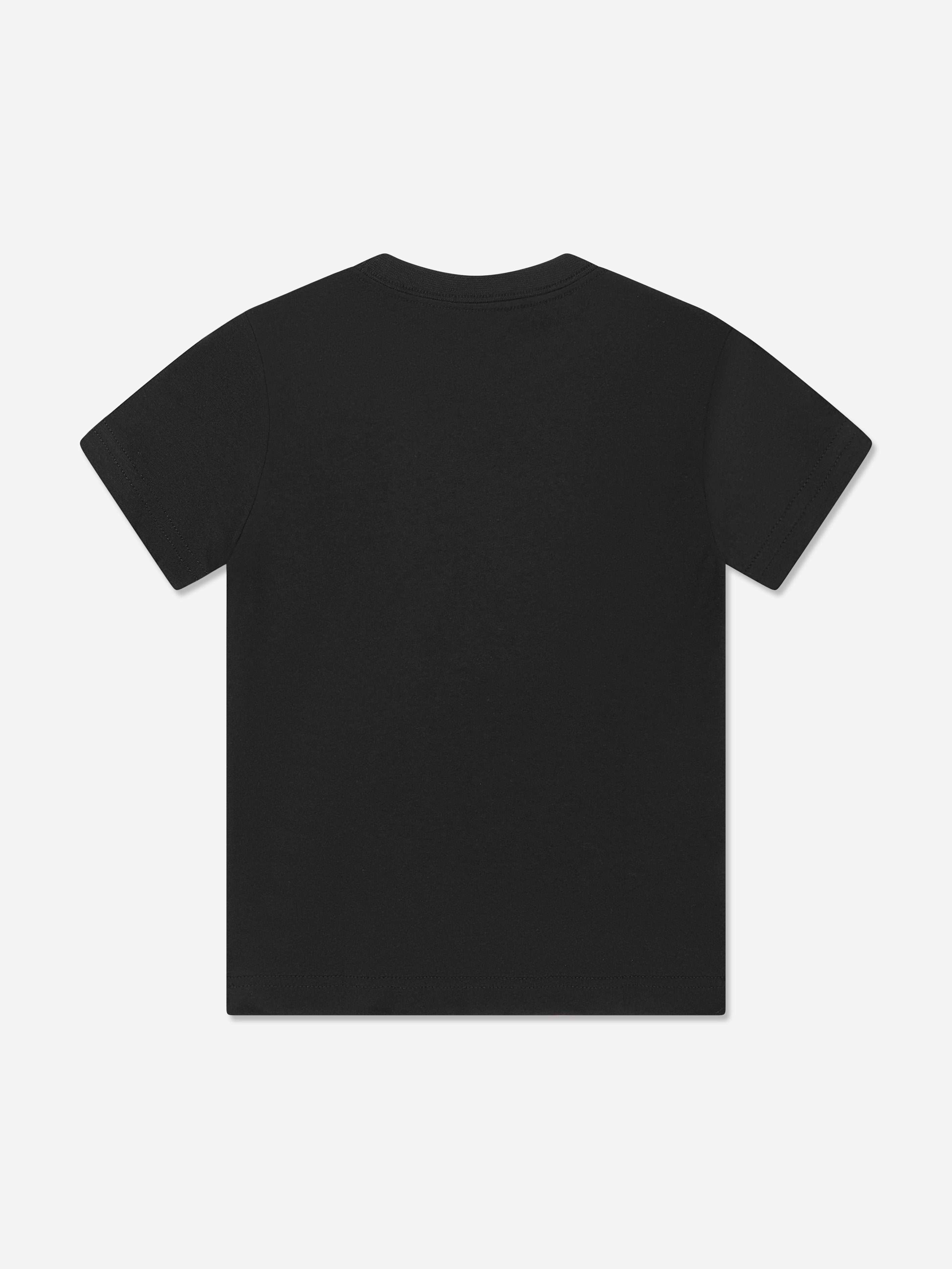 Boys Jumpman Air Embroidered T-Shirt in Black