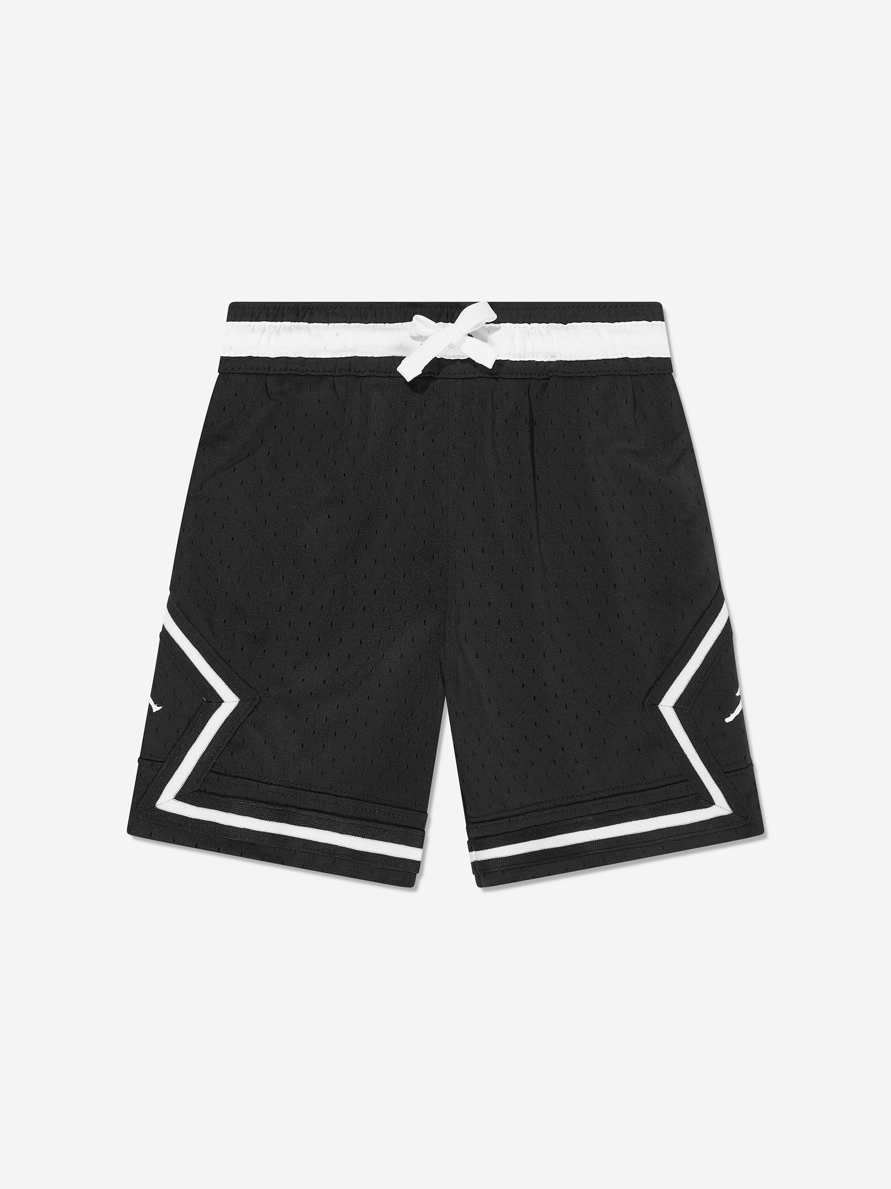 Boys MJ Dr-Fit Sport Diamond Shorts in Black