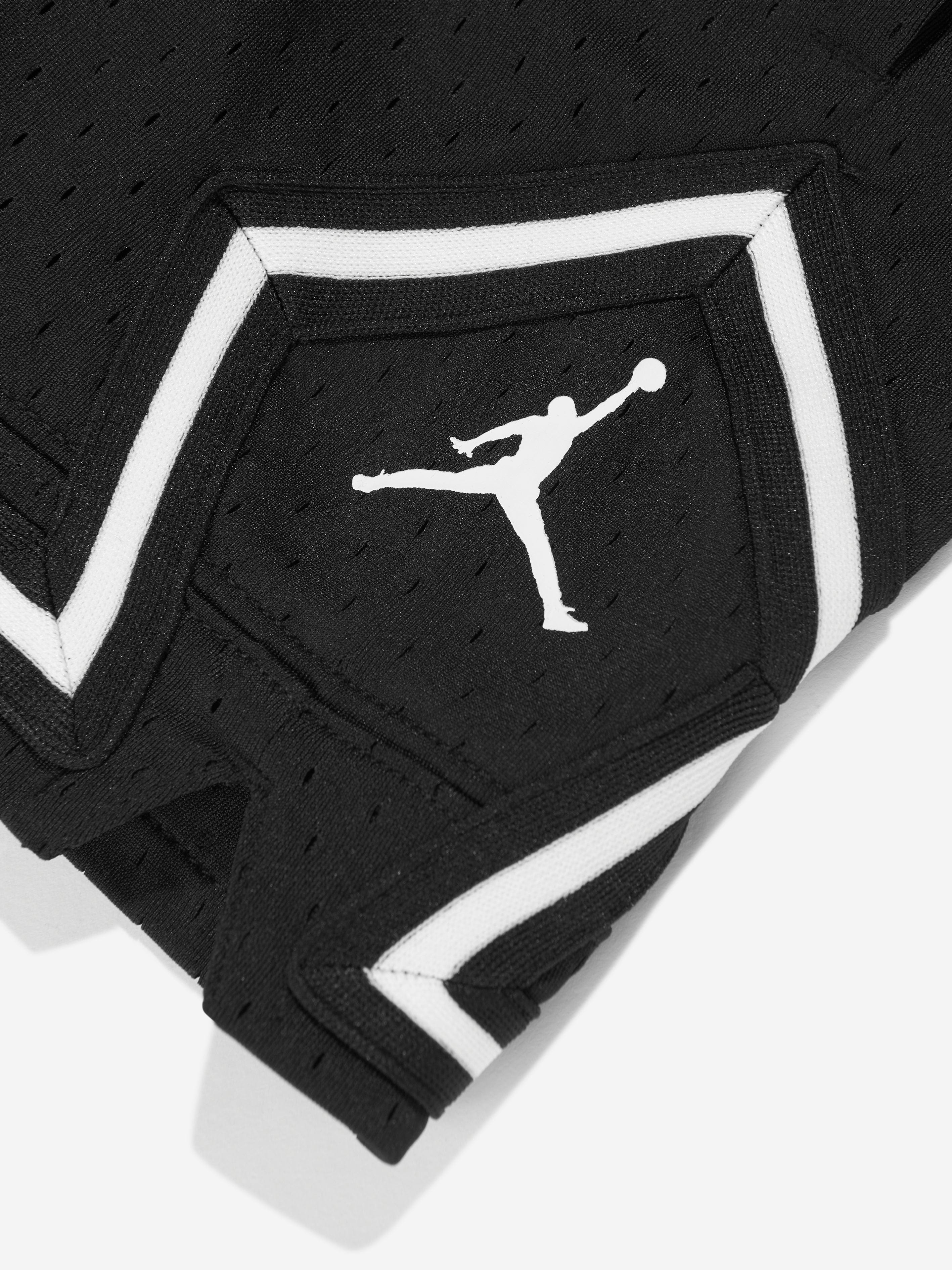 Boys MJ Dr-Fit Sport Diamond Shorts in Black