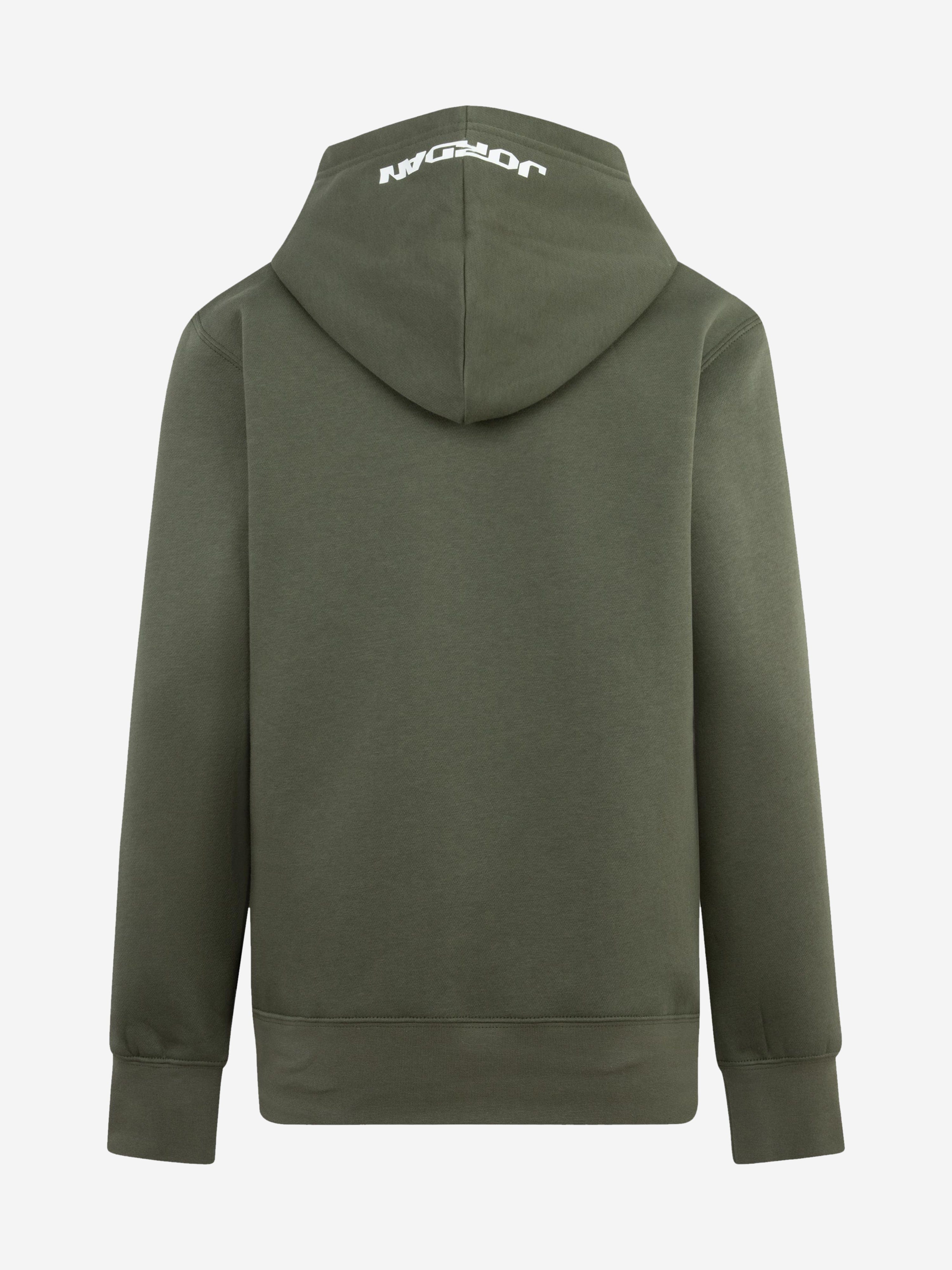 Boys MJ Flight Hoodie in Green