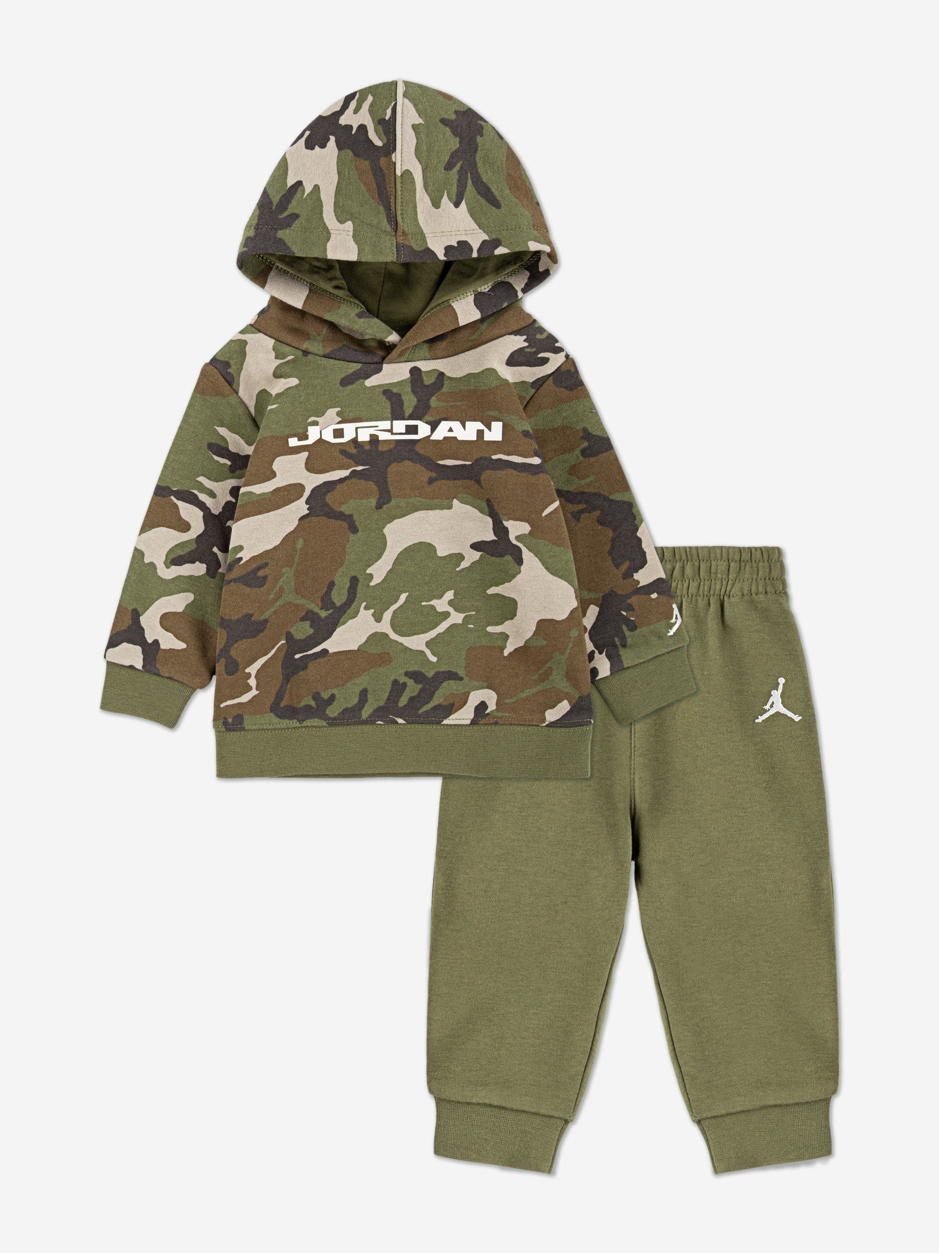 Boys MJ MVP Camo Tracksuit in Green