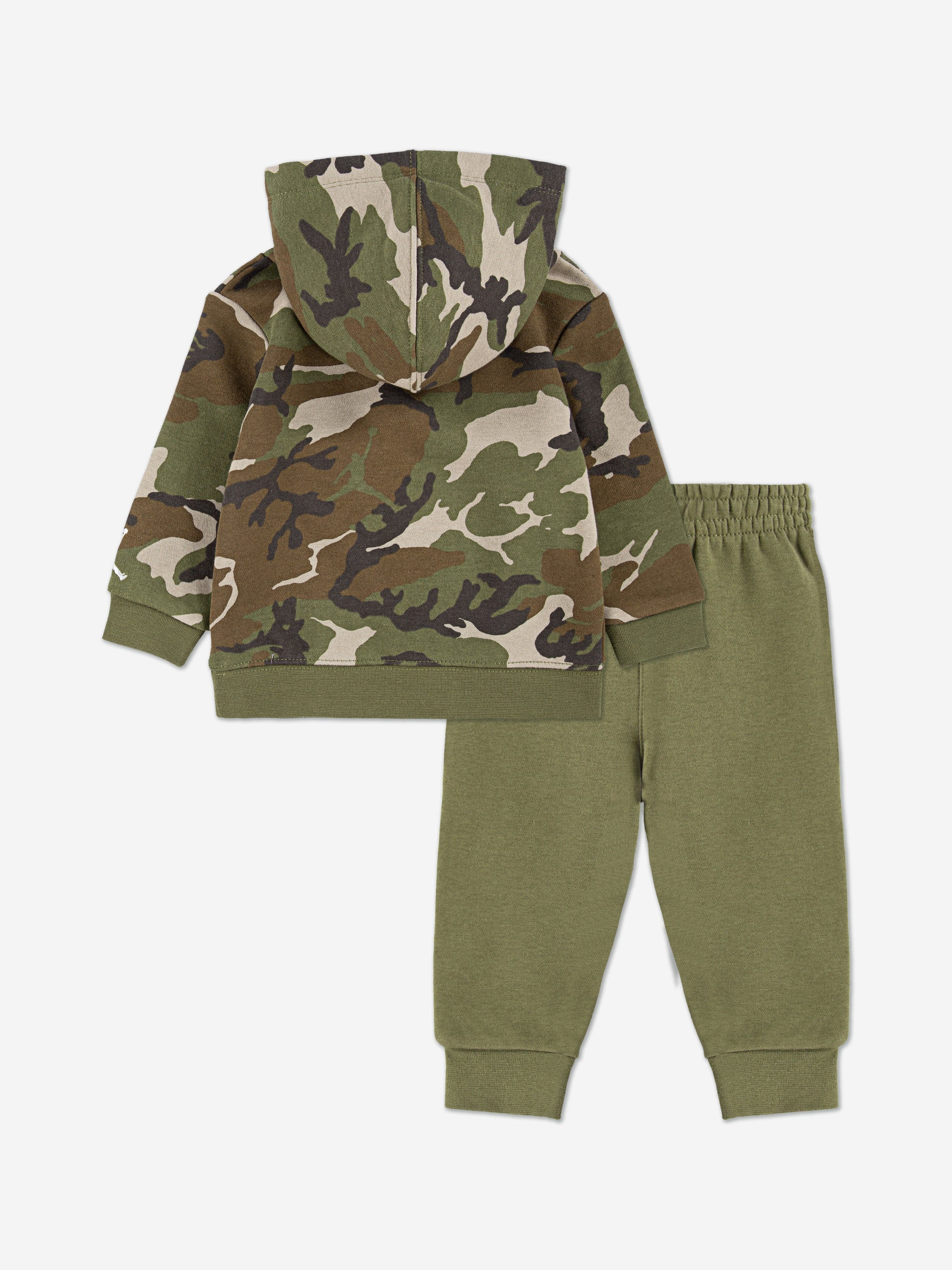 Boys MJ MVP Camo Tracksuit in Green