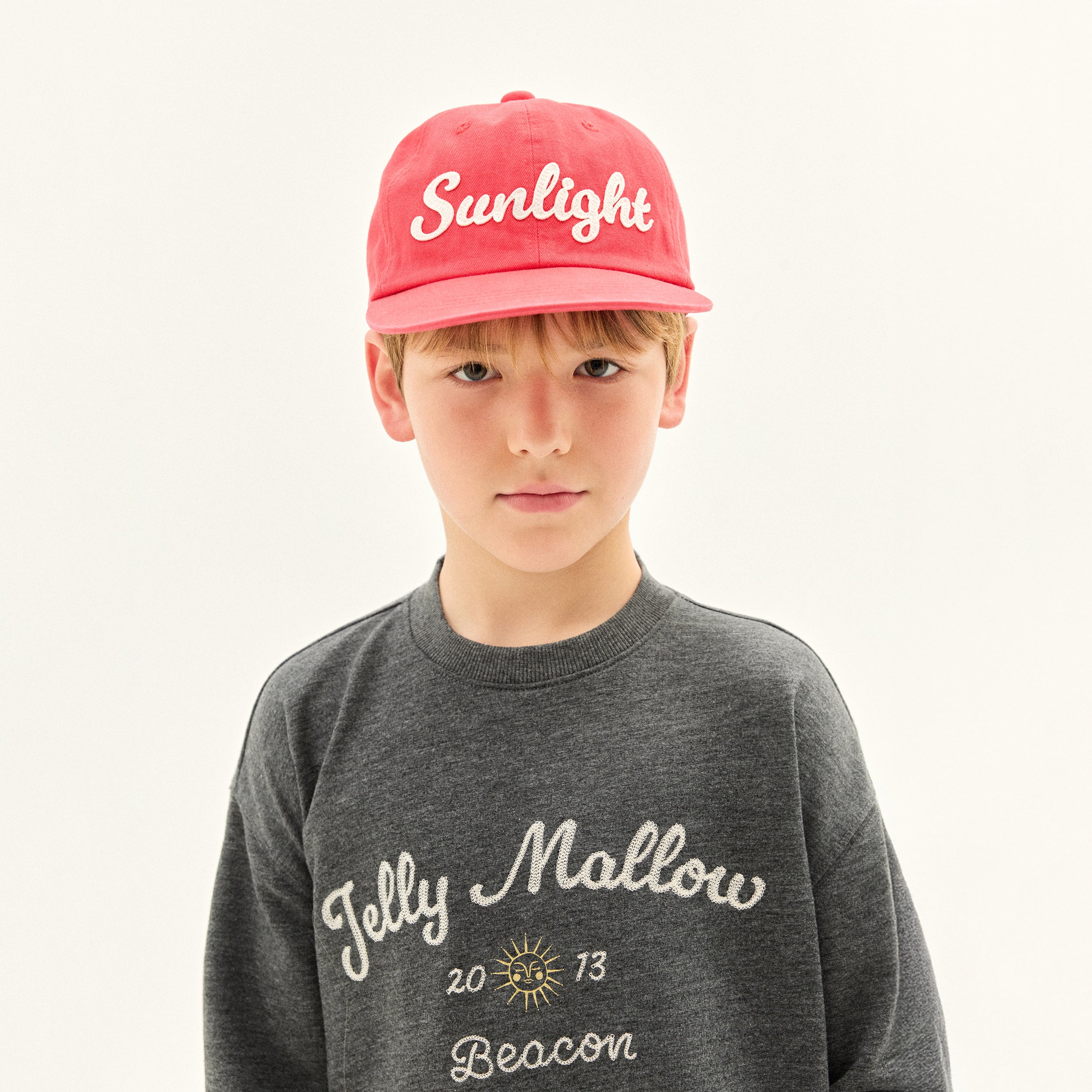 Boys & Girls Red Logo Baseball Cap