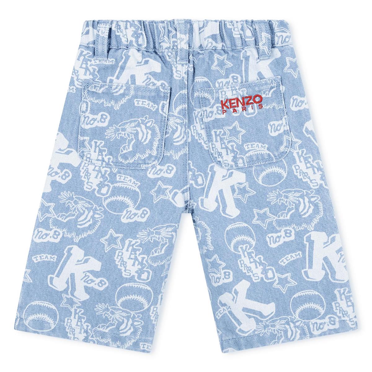 Baby Girls Light Blue Denim Trousers