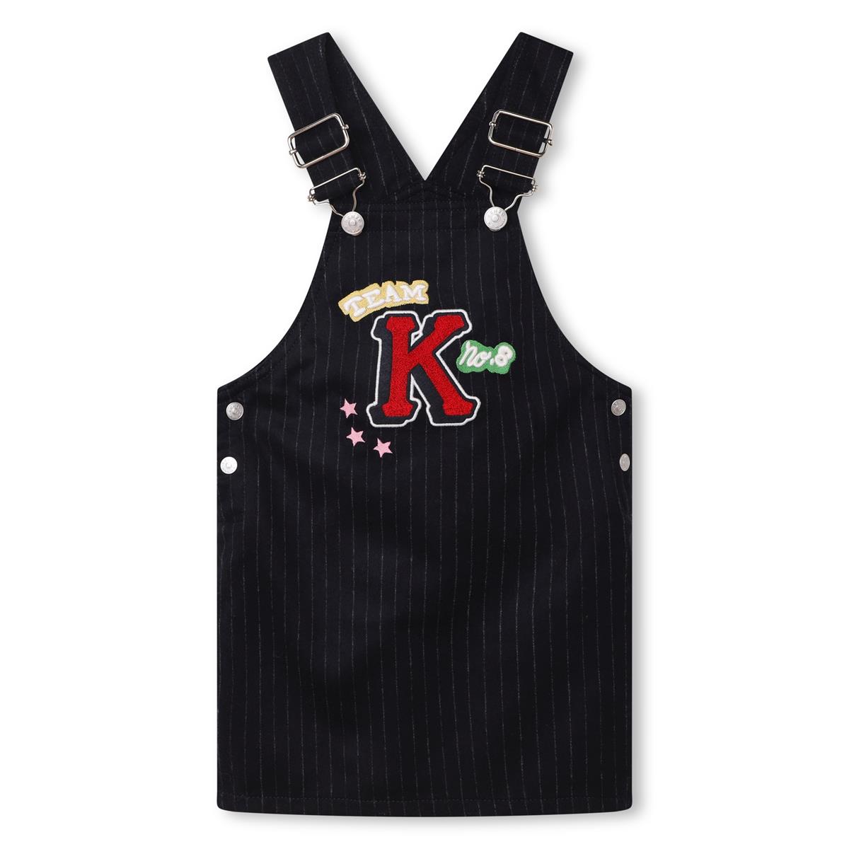 Girls Blue Logo Dress