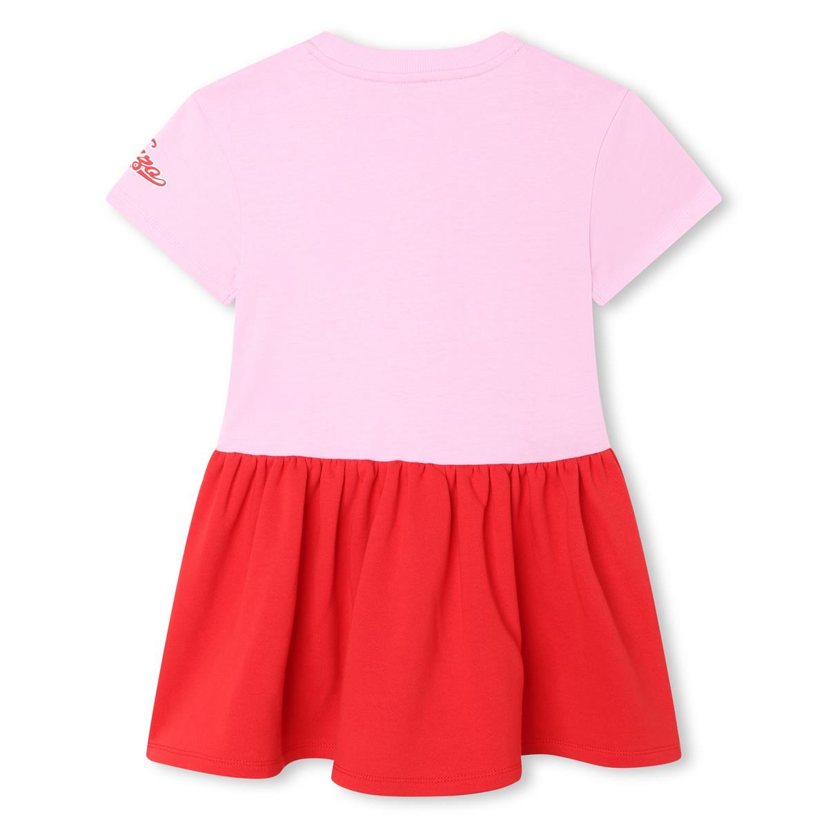 Girls Pink Cotton Dress