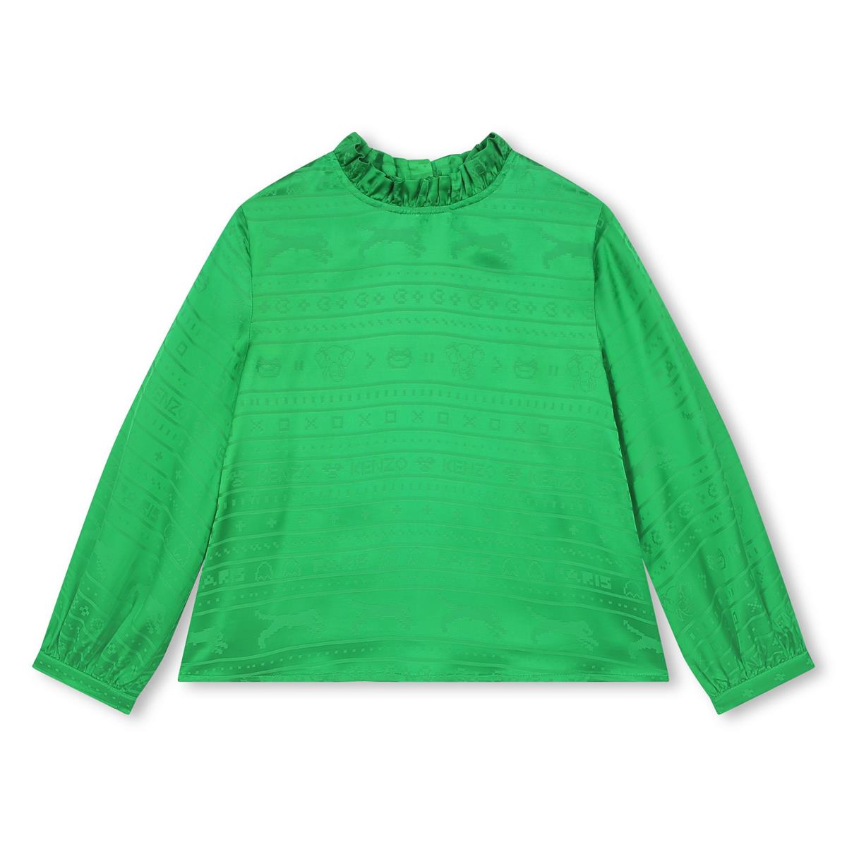 Girls Green Top
