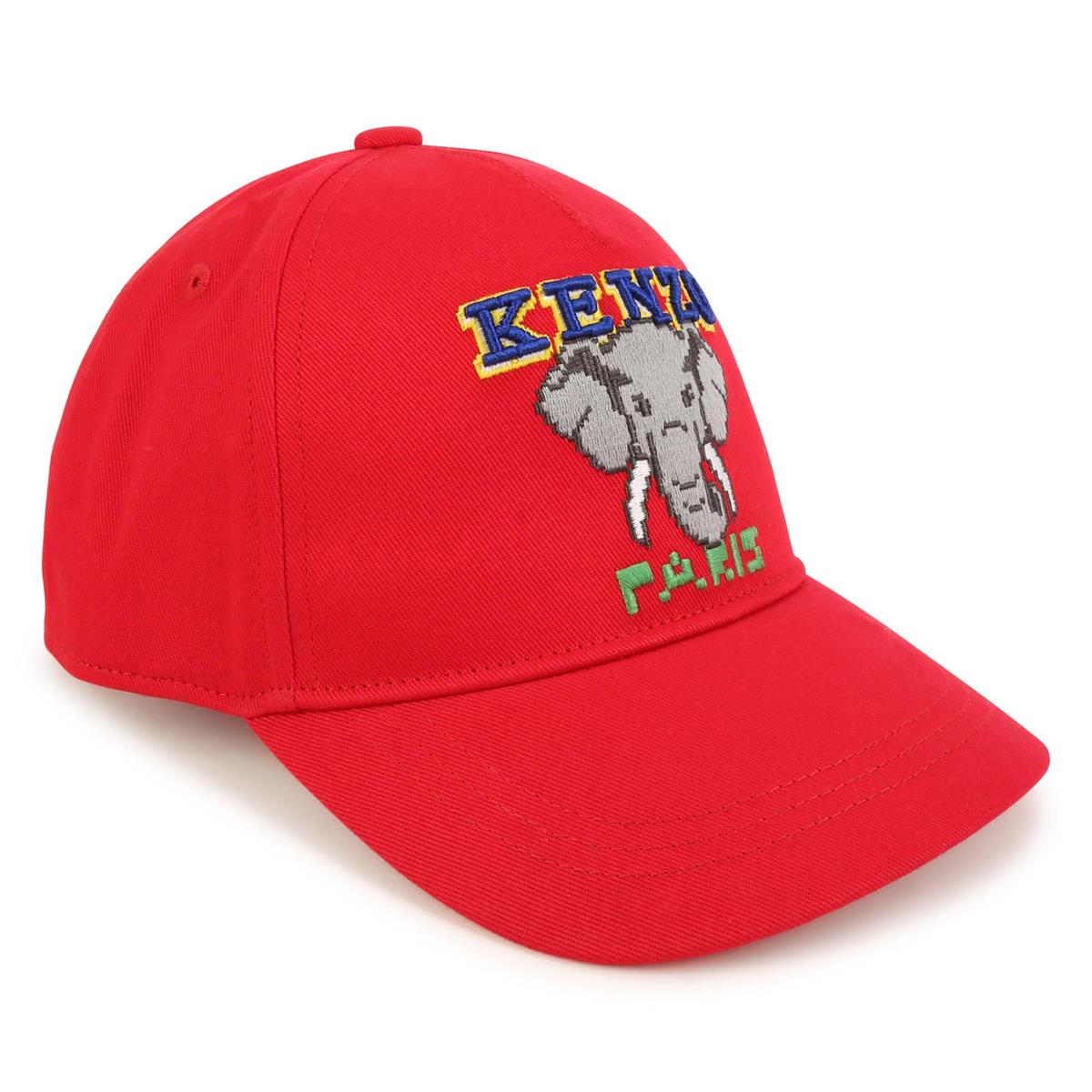 Boys Red Logo Cap